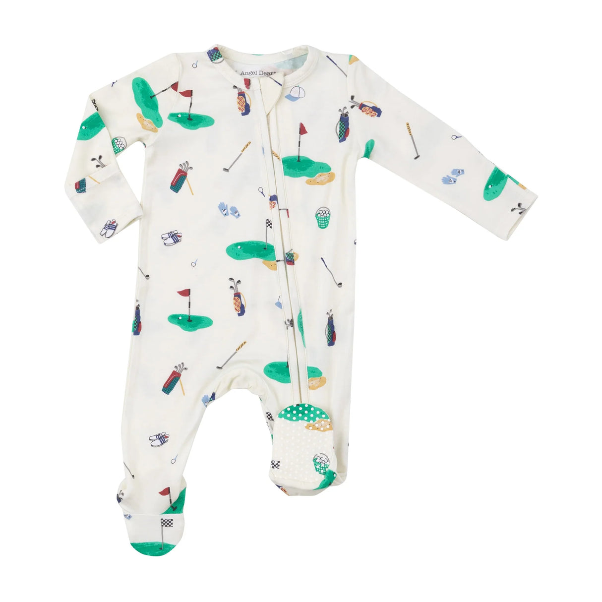 Two Way Zipper Footie - Golf | Angel Dear - Jenni Kidz