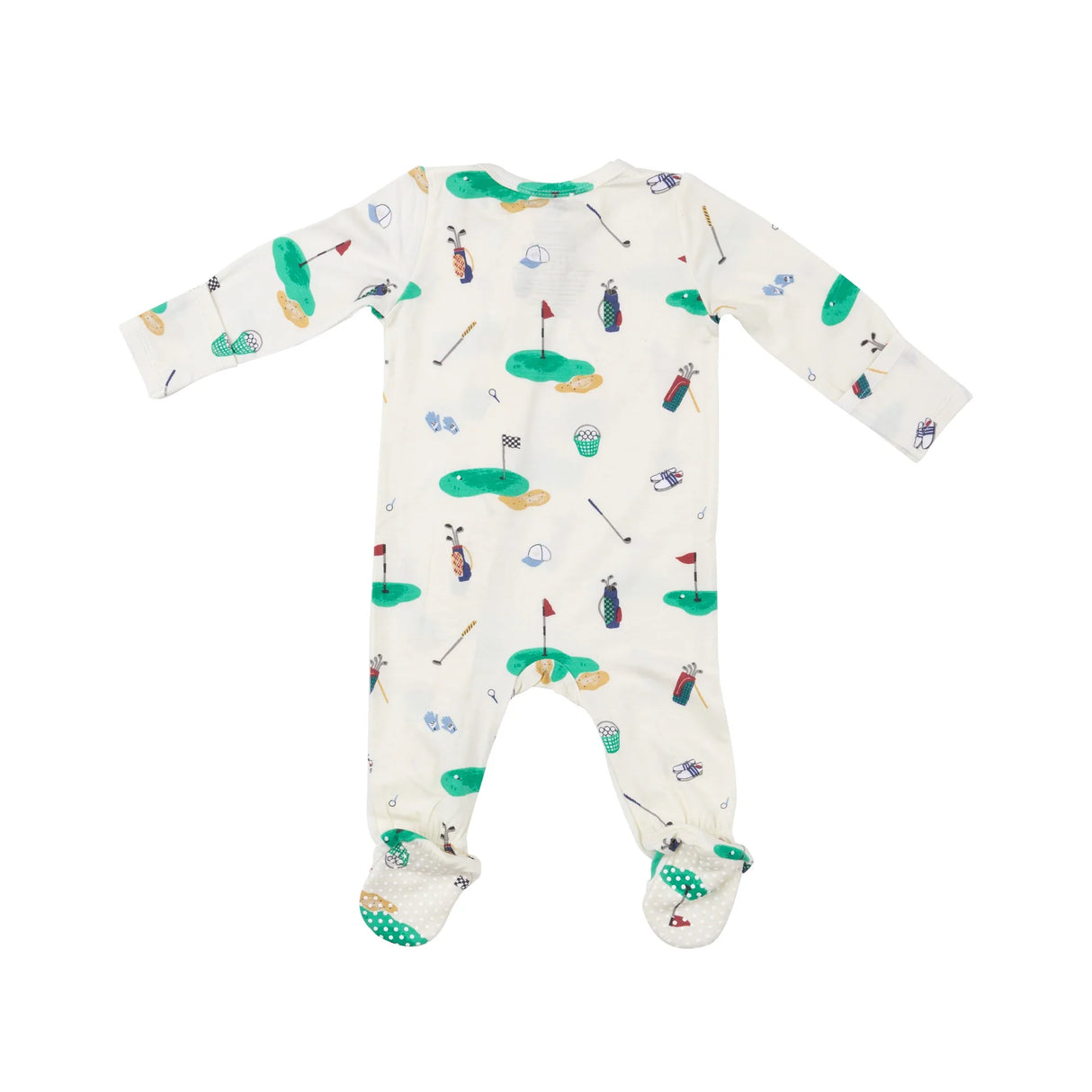 Two Way Zipper Footie - Golf | Angel Dear - Jenni Kidz