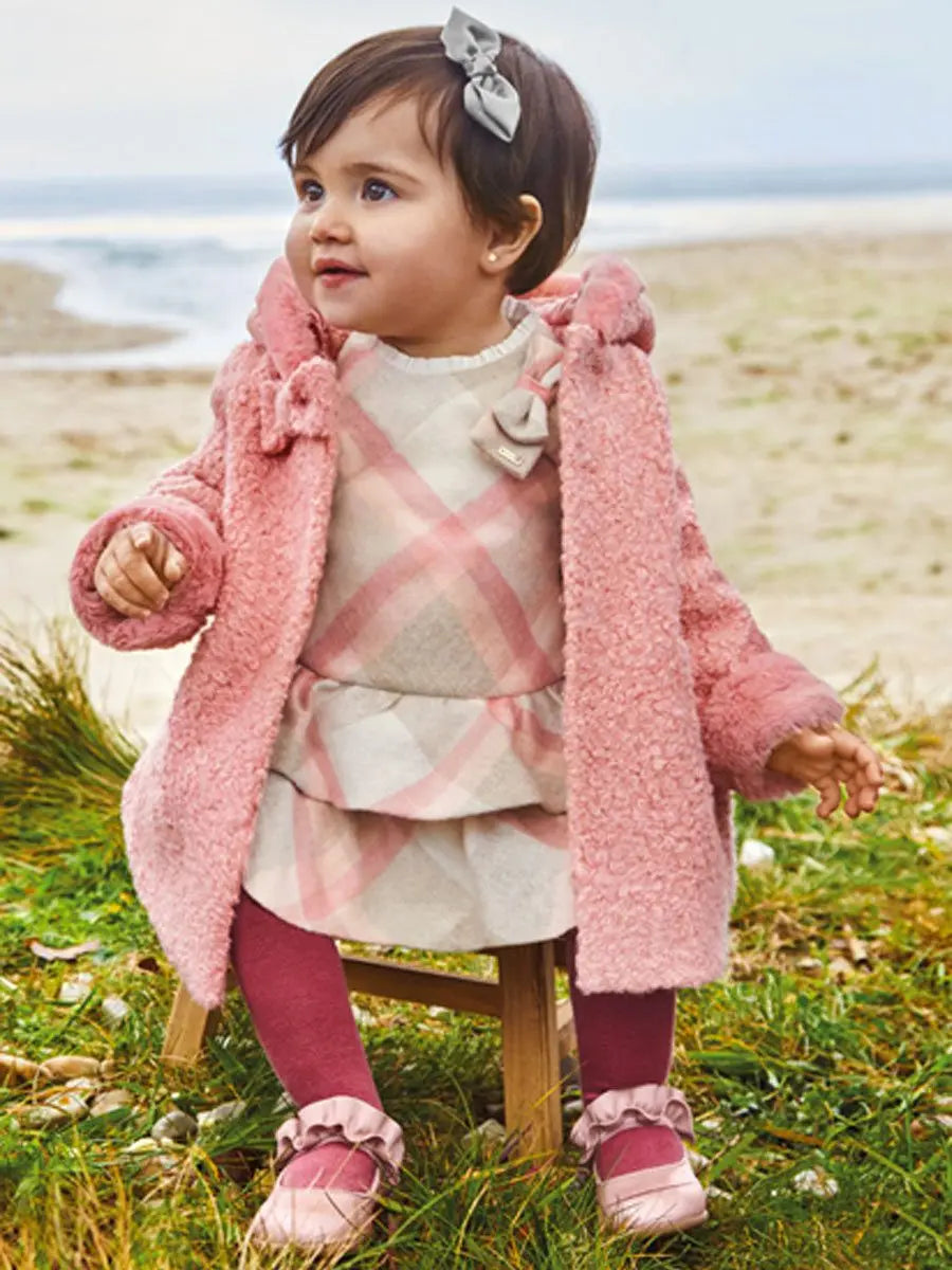 Baby Borg Coat Blush Pink | Mayoral | Mayoral | Jenni Kidz