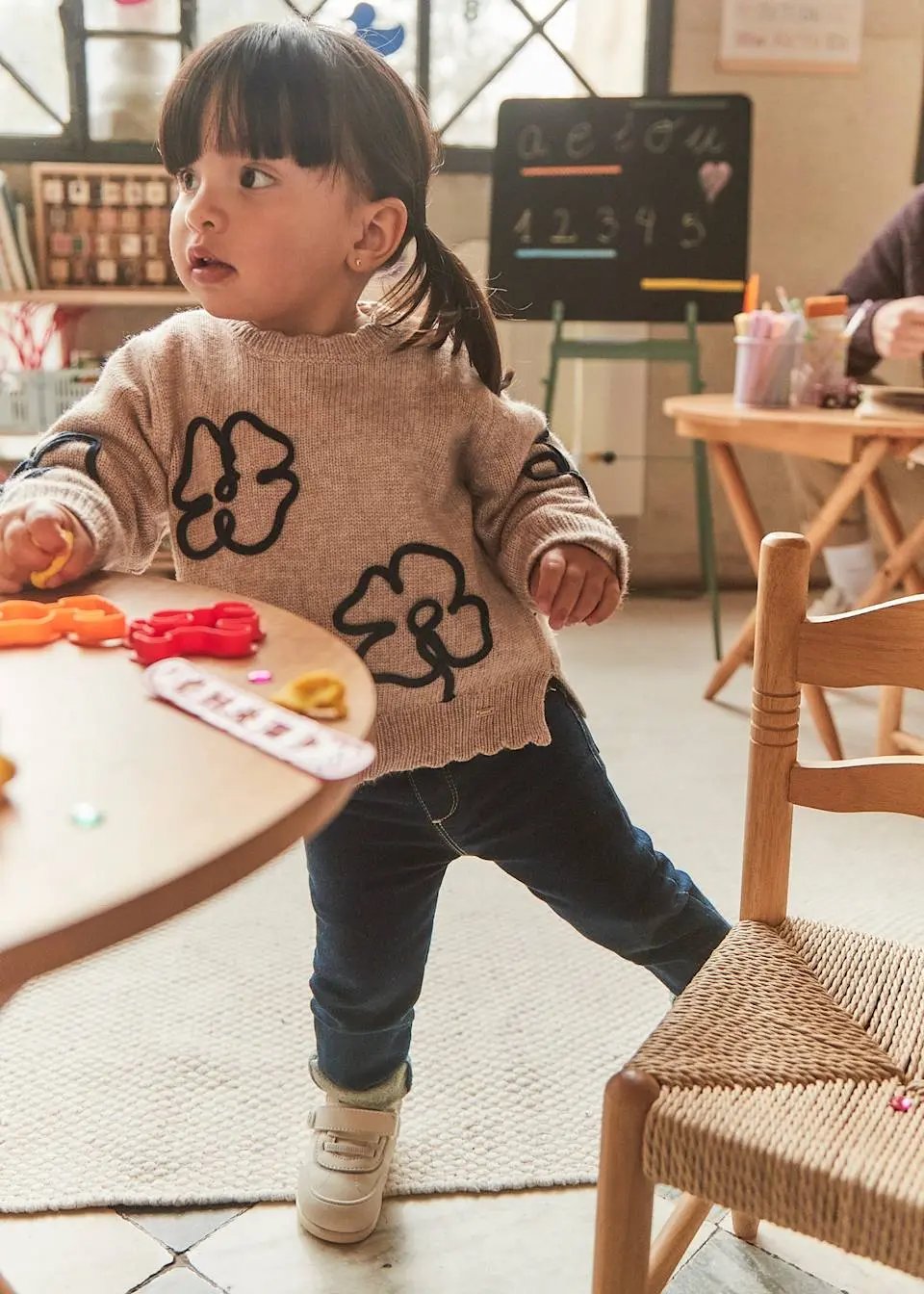 Baby Denim Jogger Pants | Mayoral | Mayoral | Jenni Kidz