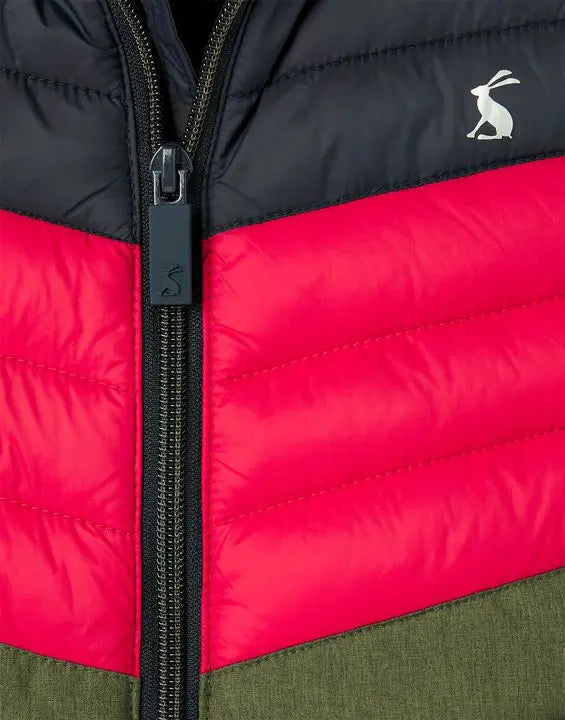 Boys Crofton Colourblock Packable Gilet | Joules | Joules | Jenni Kidz