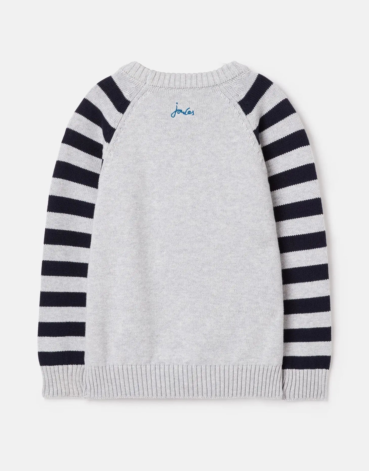 Burford Motif Crew Neck Knit Sweater | Joules | Joules | Jenni Kidz