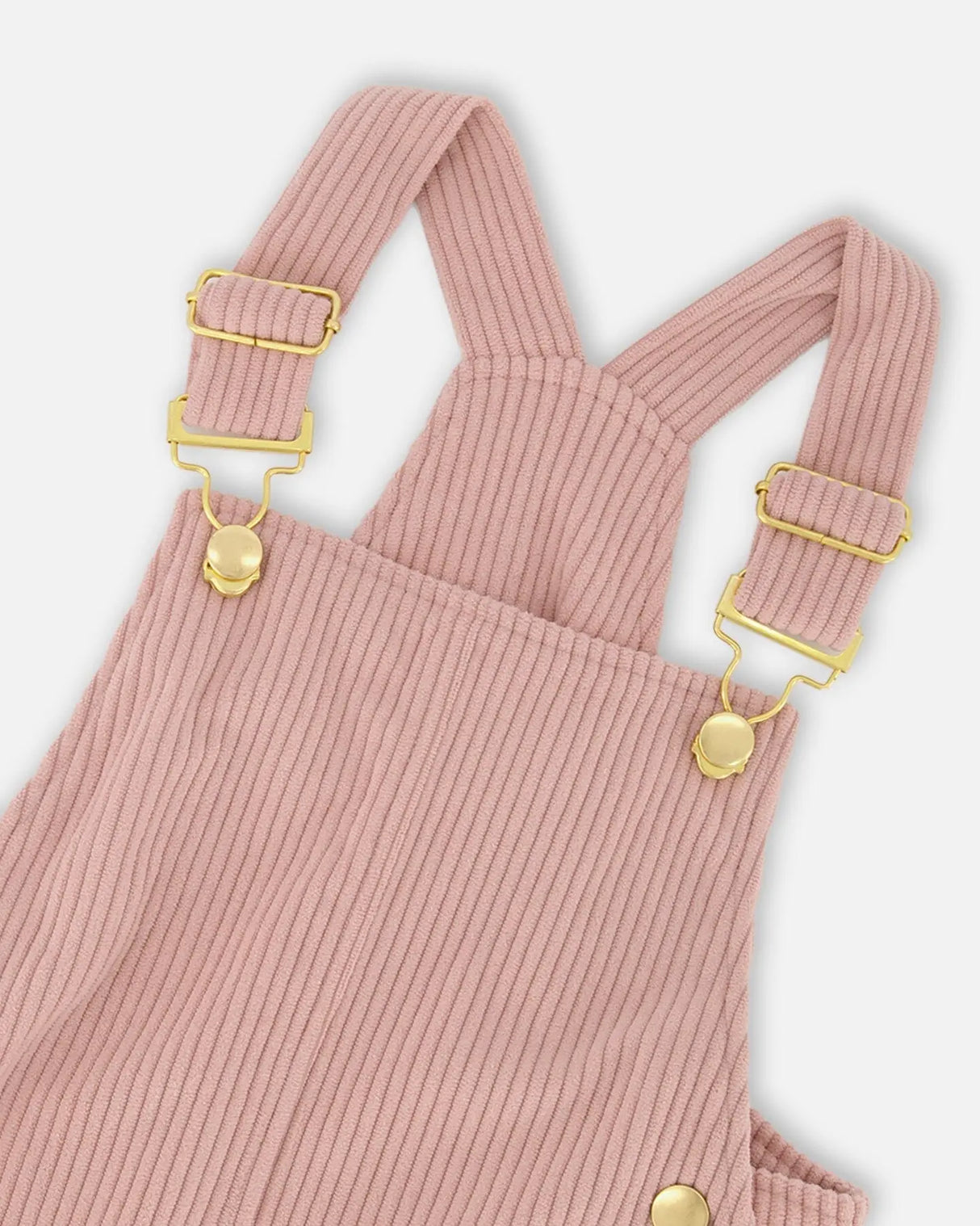 Corduroy Overall Dress Dusty Pink | Deux par Deux | Jenni Kidz
