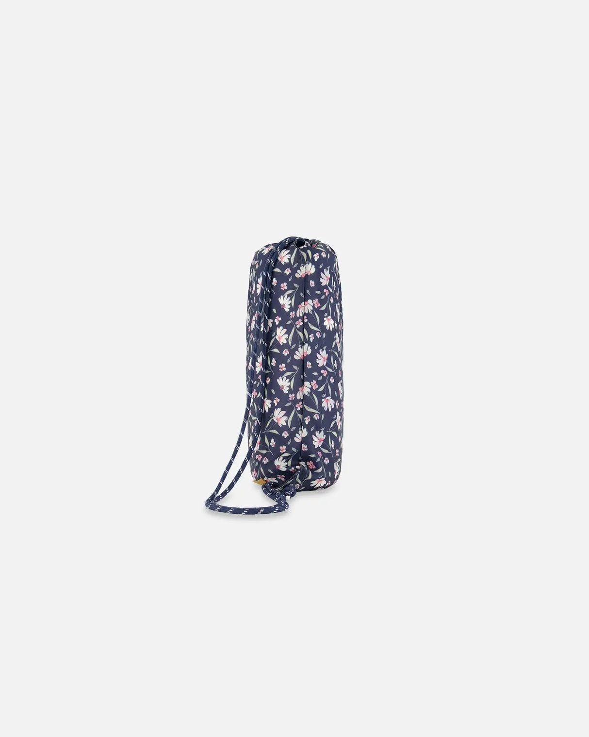 Drawstring Bag Navy Flower Print | Deux par Deux | Jenni Kidz