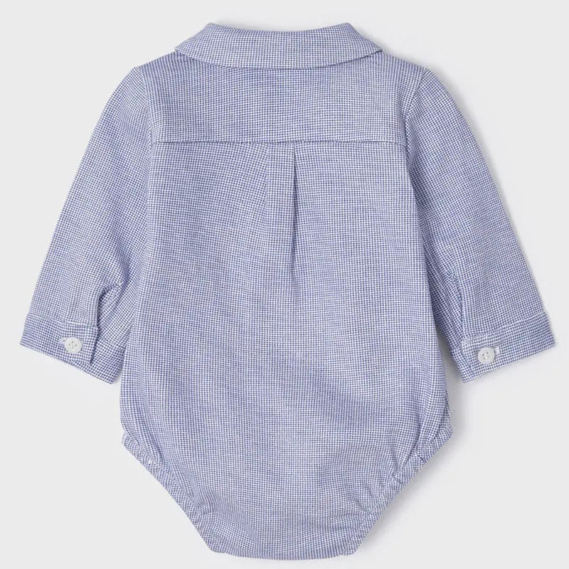 ECOFRIENDS Collare Bodysuit Baby Boy - Light Blue | Mayoral | Mayoral | Jenni Kidz