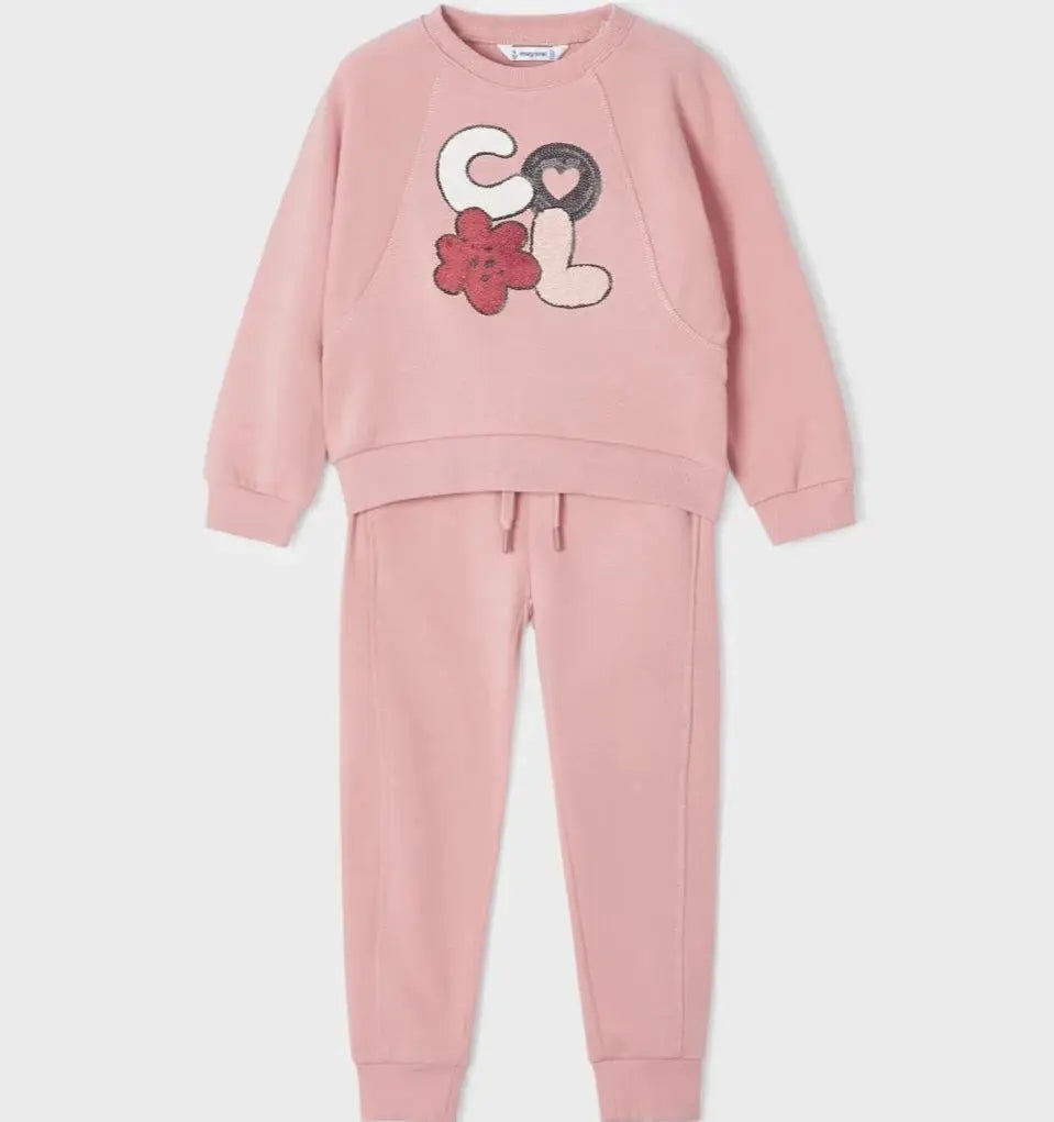 GIRL'S LS "COOL" TRACKSUIT 2PC | Mayoral | Mayoral | Jenni Kidz
