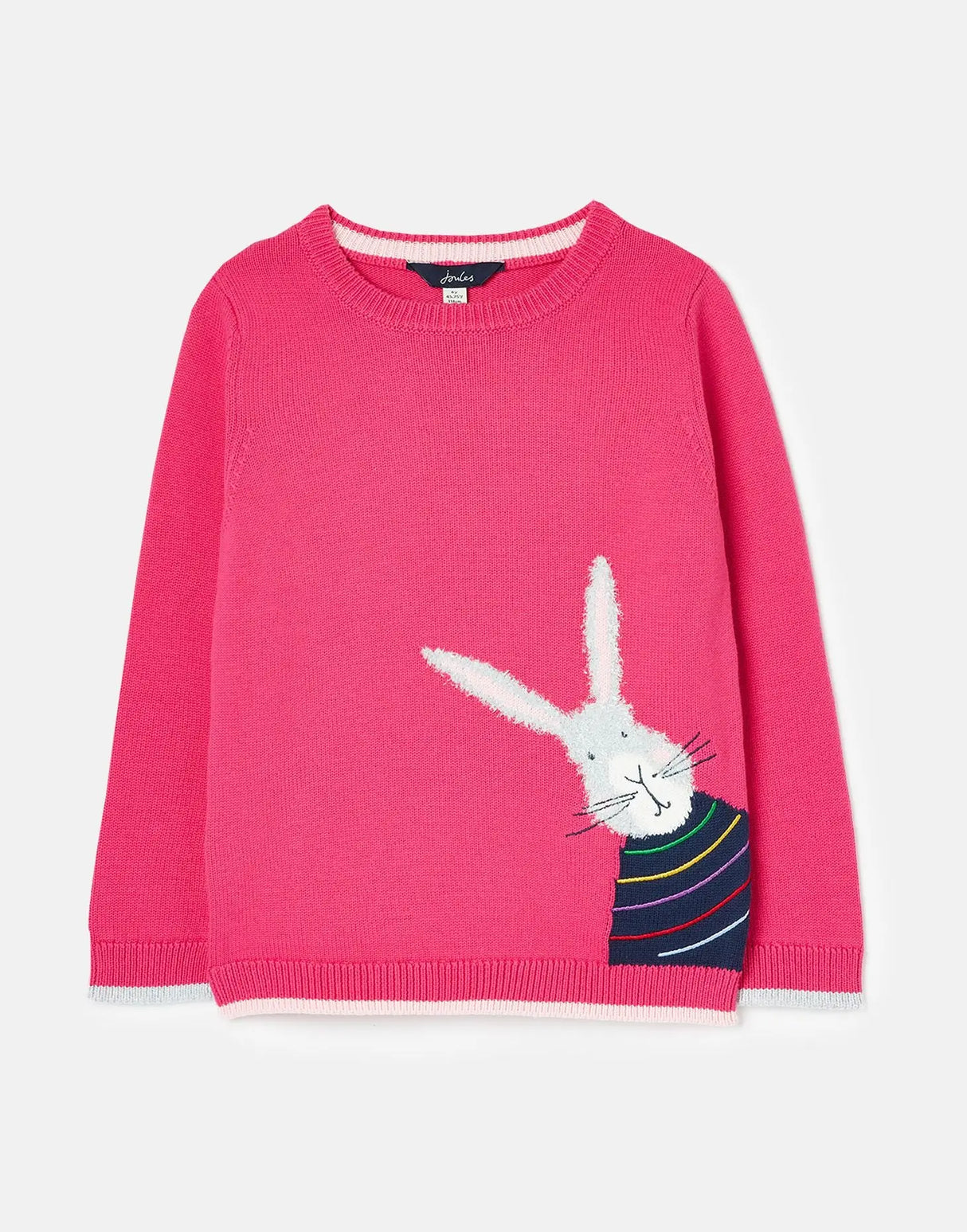 Girls Geegee Intarsia Sweater | Joules | Joules | Jenni Kidz