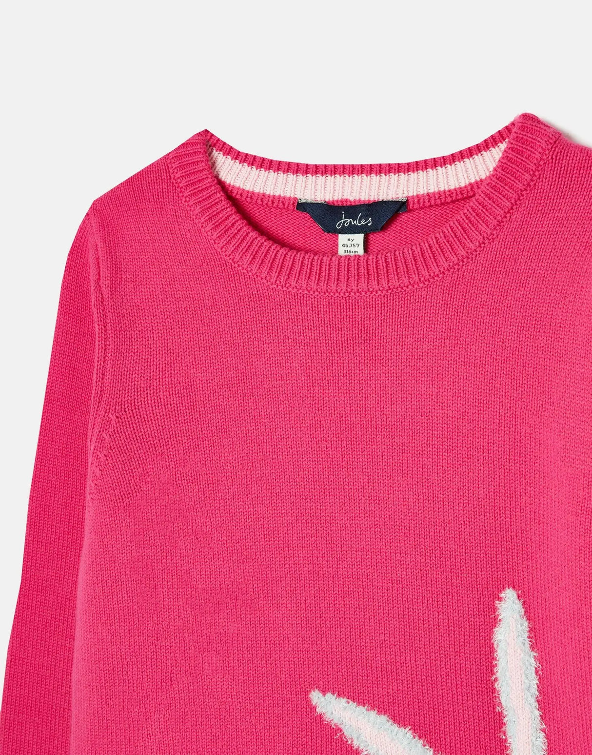 Girls Geegee Intarsia Sweater | Joules | Joules | Jenni Kidz