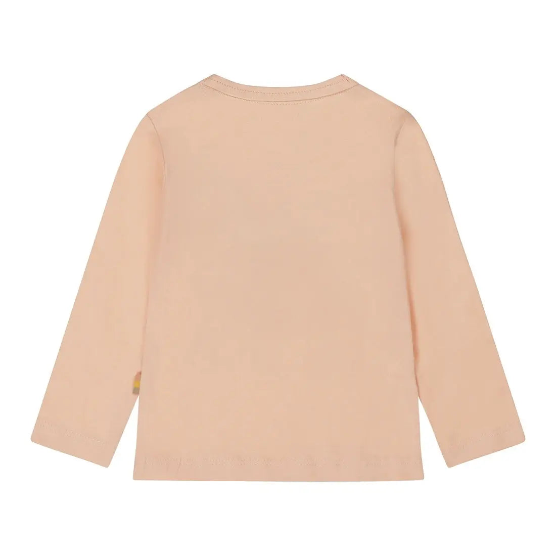 Girls Peach Pink Deer Long Sleeve Shirt | Dirkje | Dirkje | Jenni Kidz