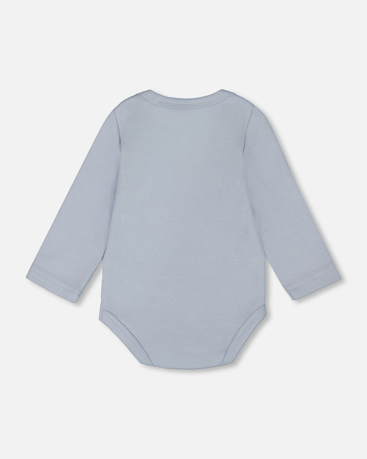 Organic Cotton Onesie Light Blue-2