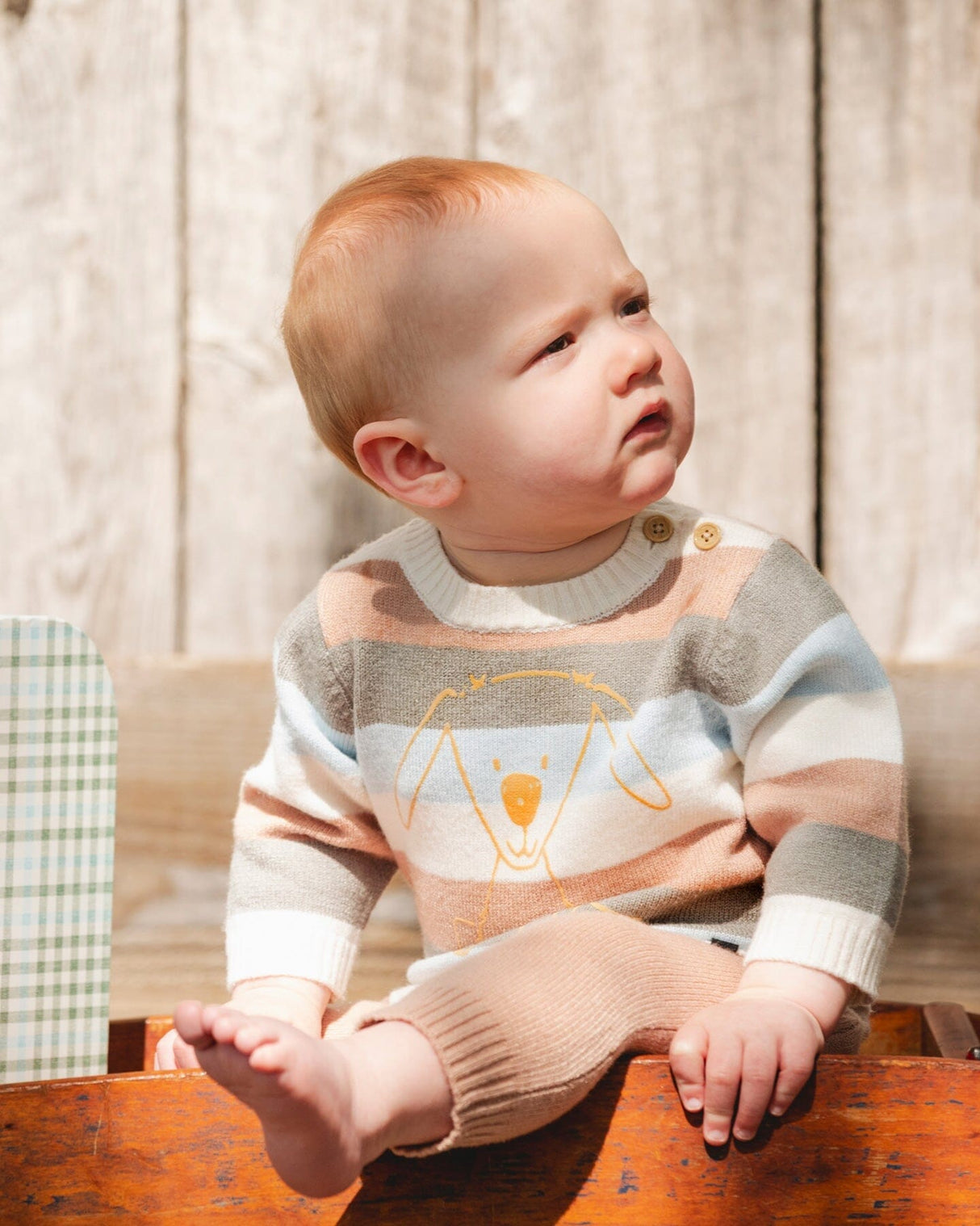 Knitted Top And Pant Set Light Caramel-1