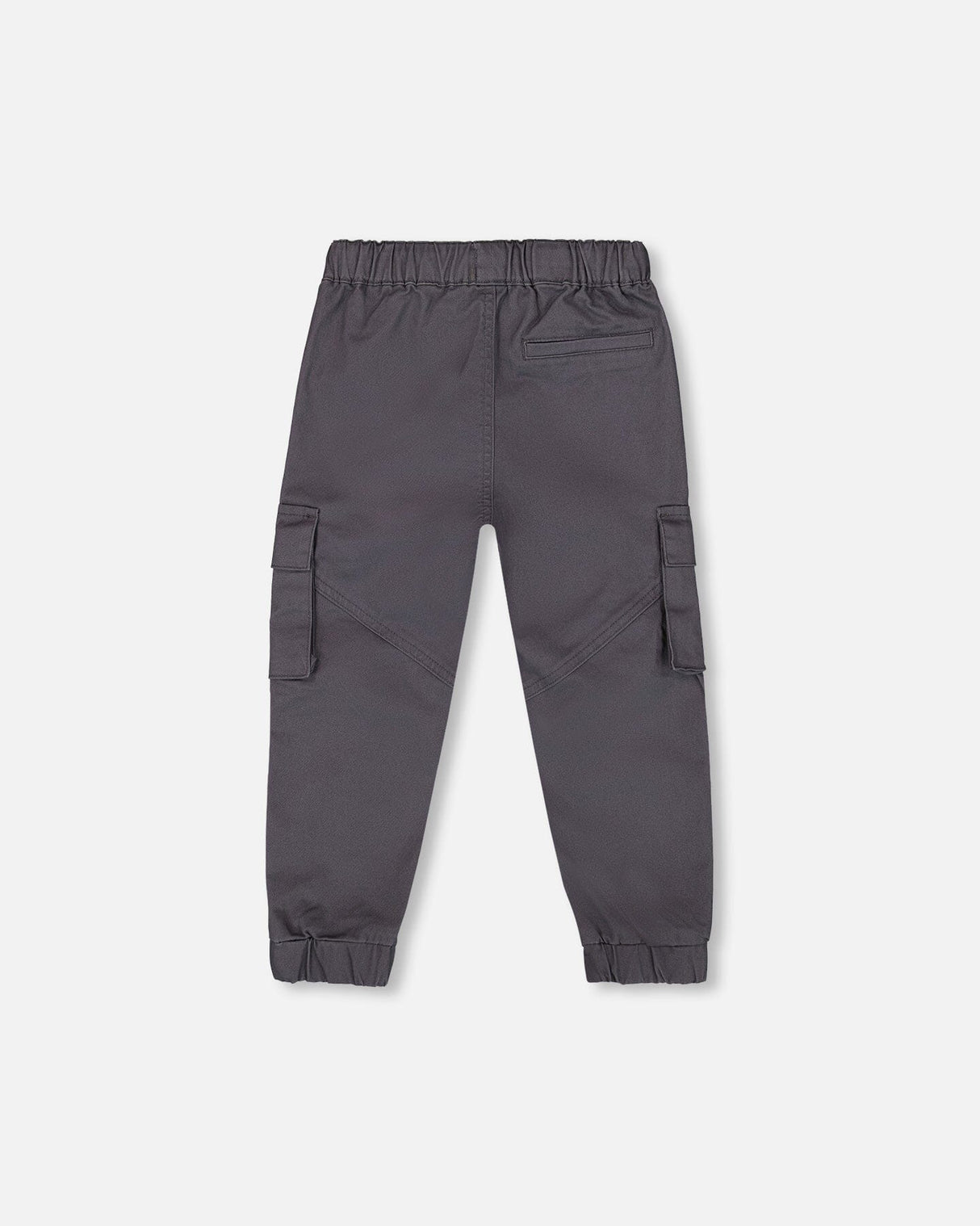 Twill Jogger Cargo Pants Dark Gray-2