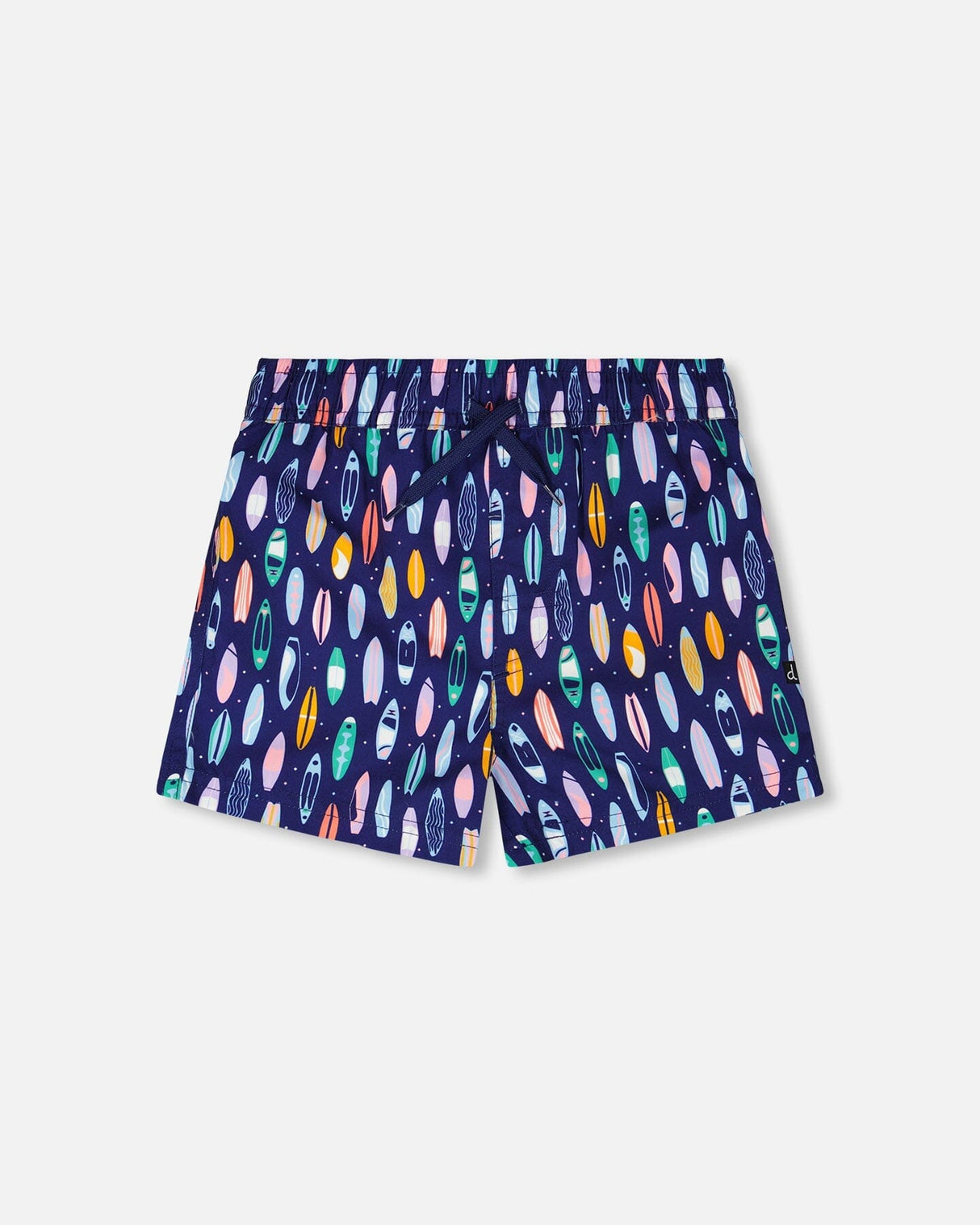 Boardshorts Blue Surfboard Print-0