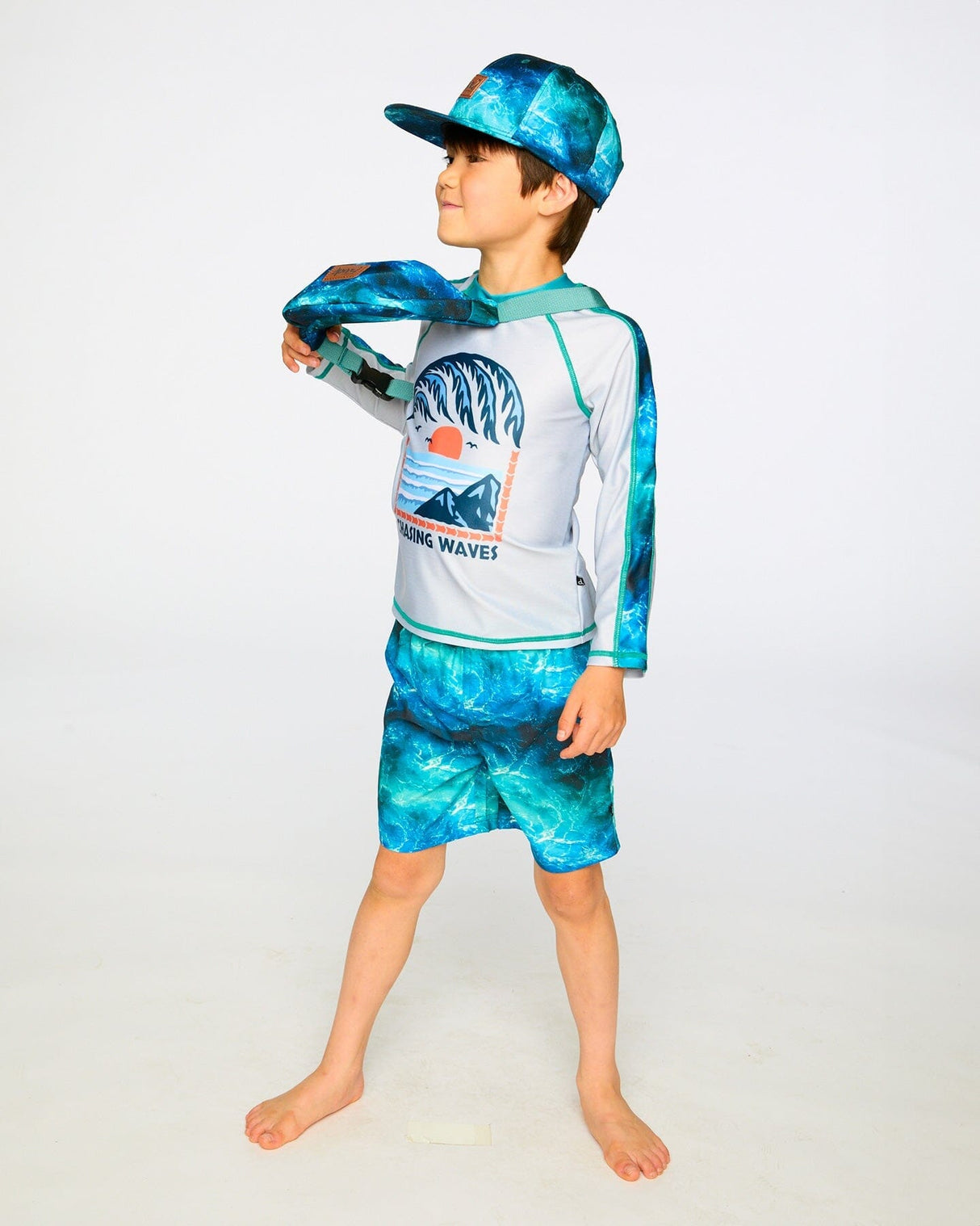 Long Sleeve Rashguard Pale Gray-2