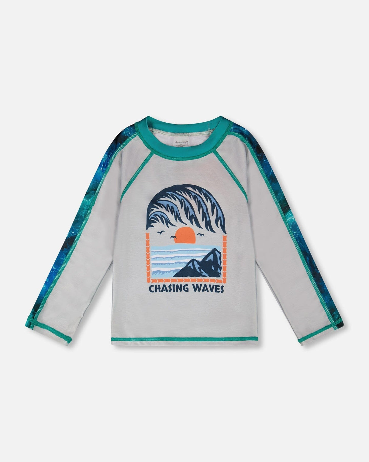 Long Sleeve Rashguard Pale Gray-3