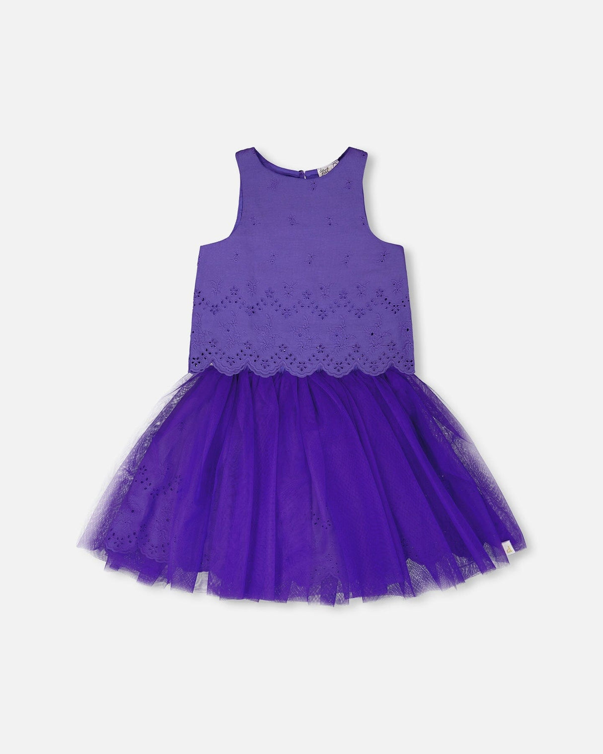 Sleeveless Top And Skirt Set Mauve-0