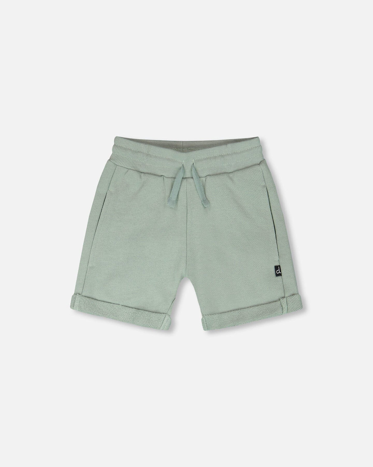 French Terry Shorts Mint Green-0