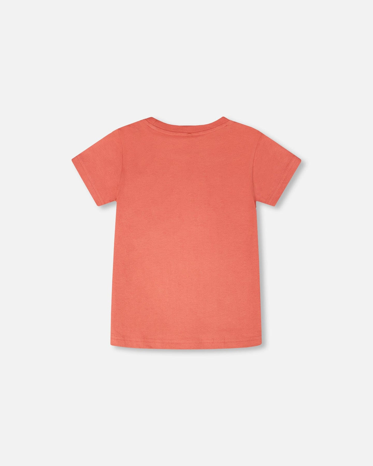 Organic Cotton Short Sleeve T-Shirt Brick-4