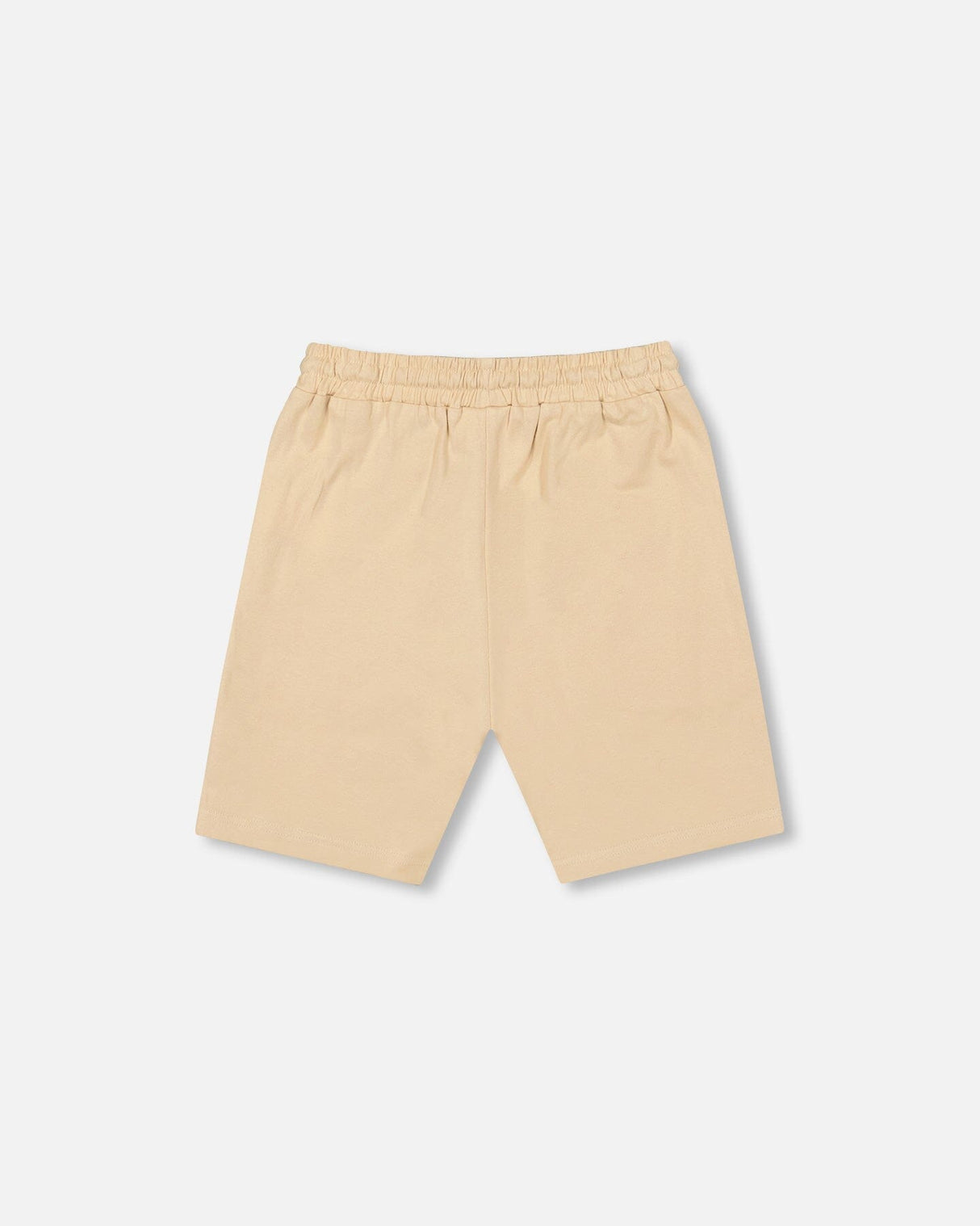 Organic Cotton Jersey Shorts Beige-1