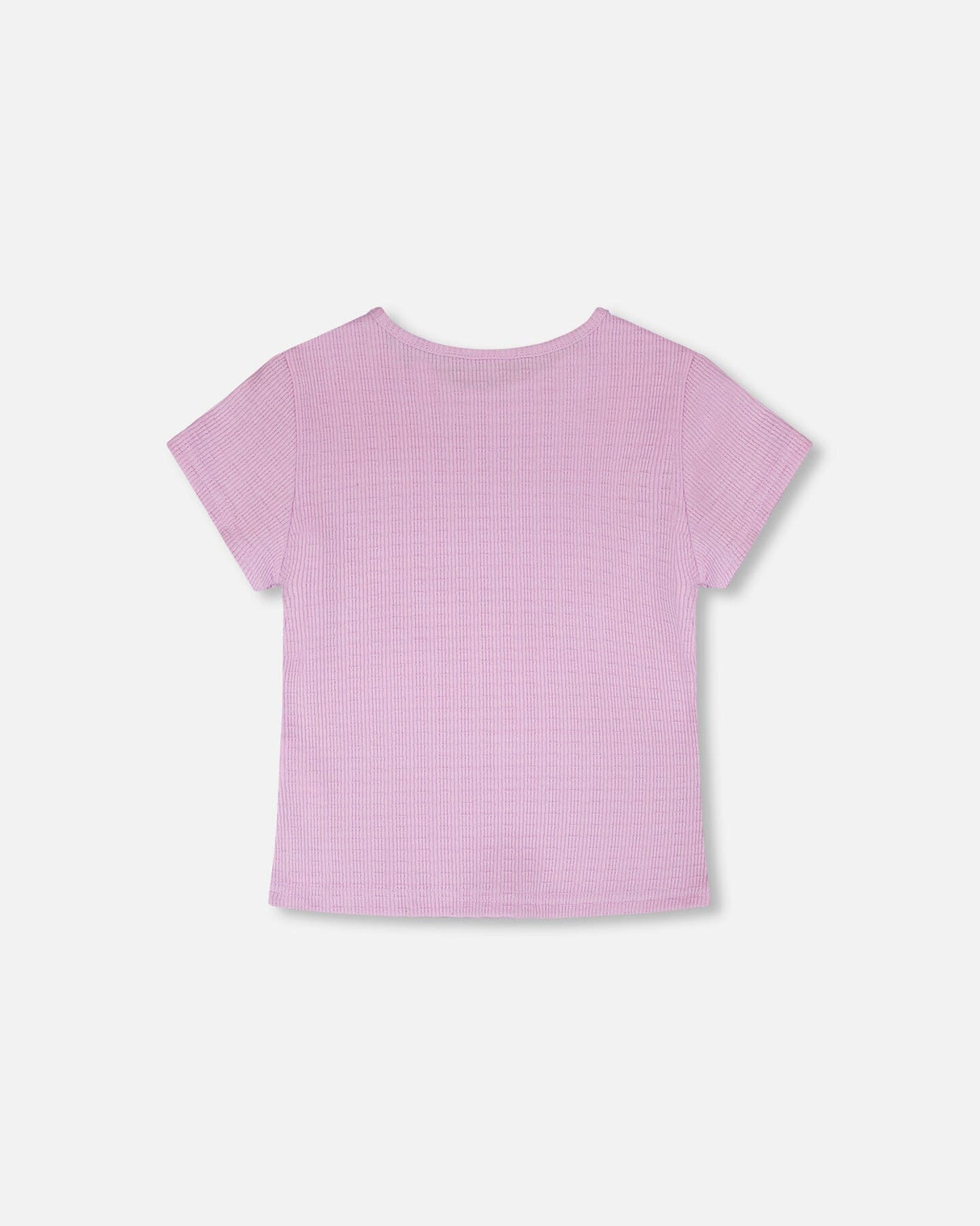 Crinkle Jersey T-Shirt Lilac-2