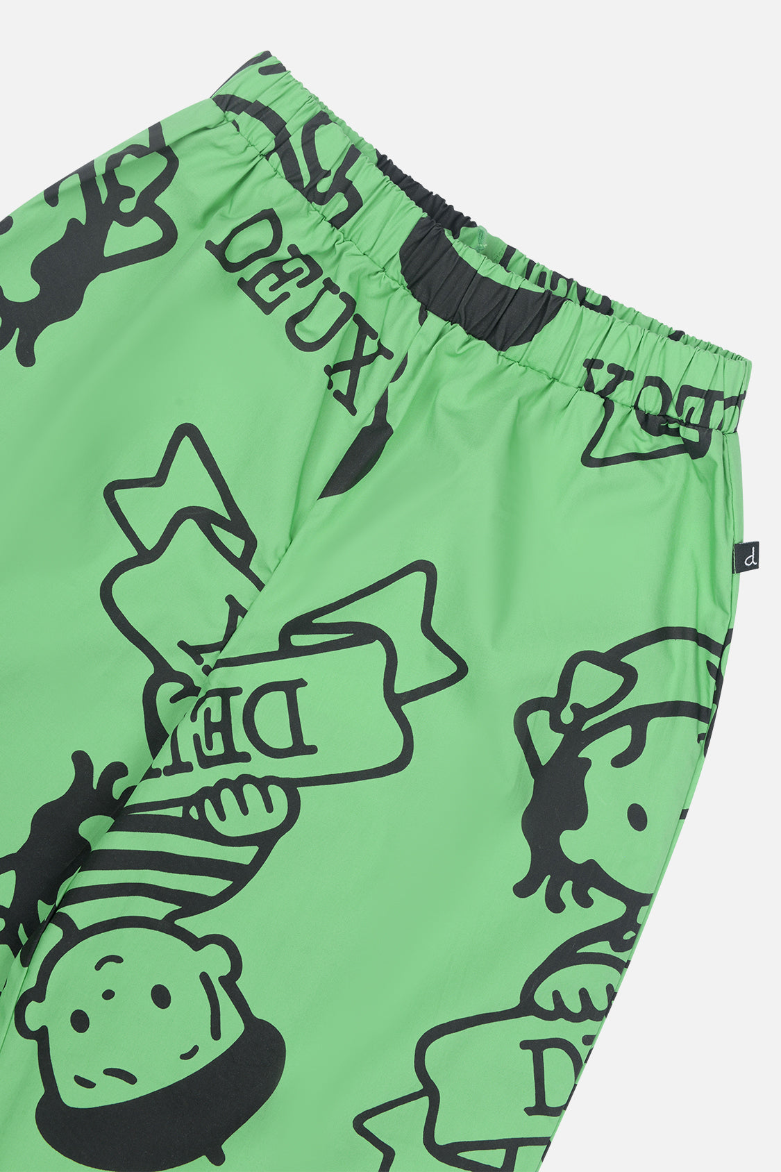 40Th Anniversary Printed Poplin Pant Green-4