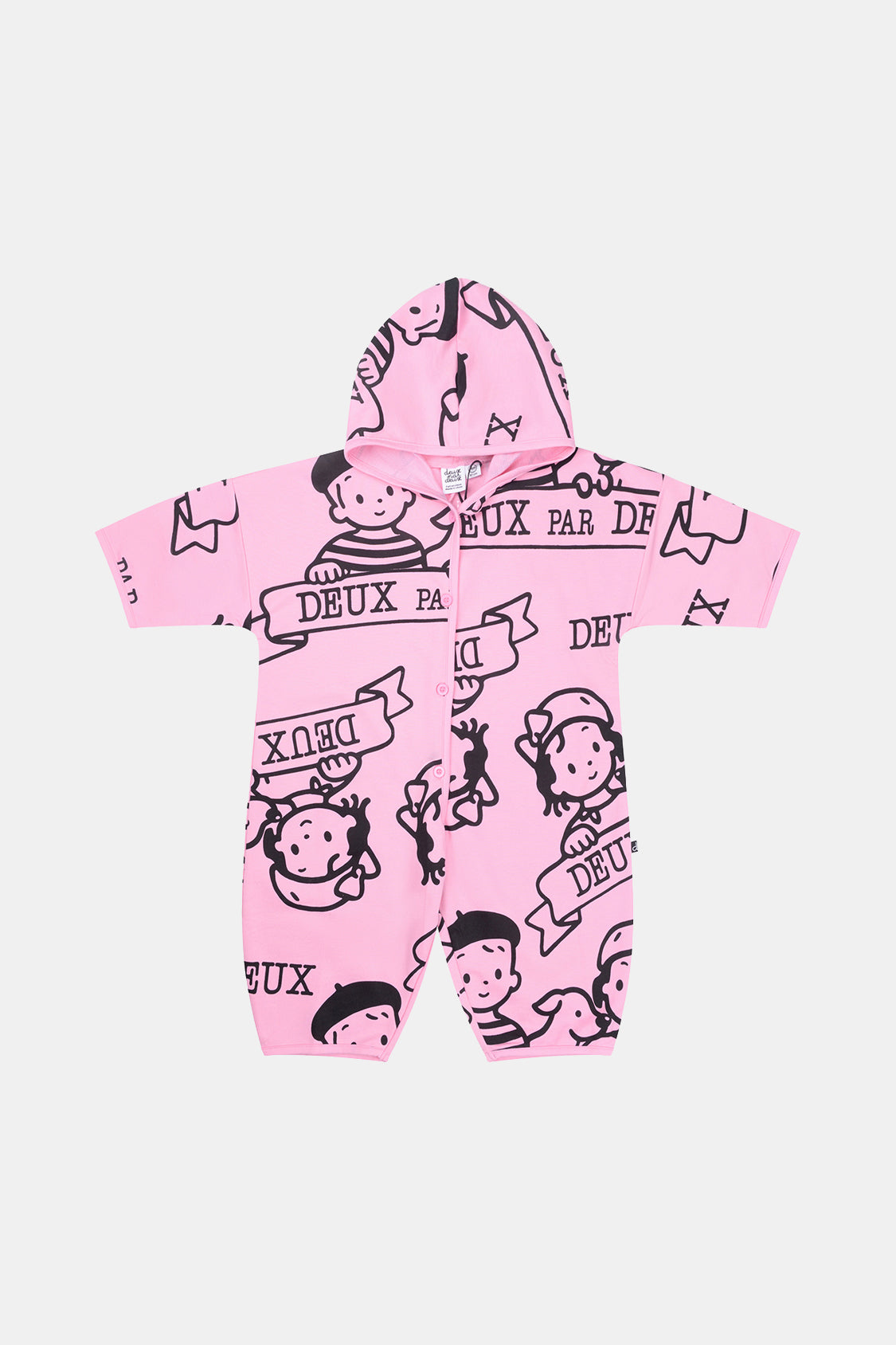 40Th Anniversary Printed Jersey One-Piece Soft Pink-0