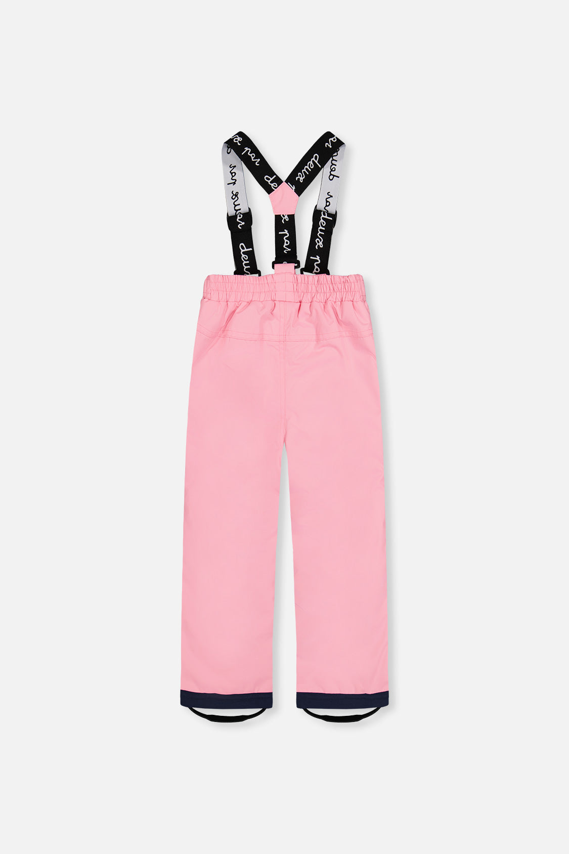Deux par Deux blue floral CHILL lightweight two-piece snowsuit, product photo 6