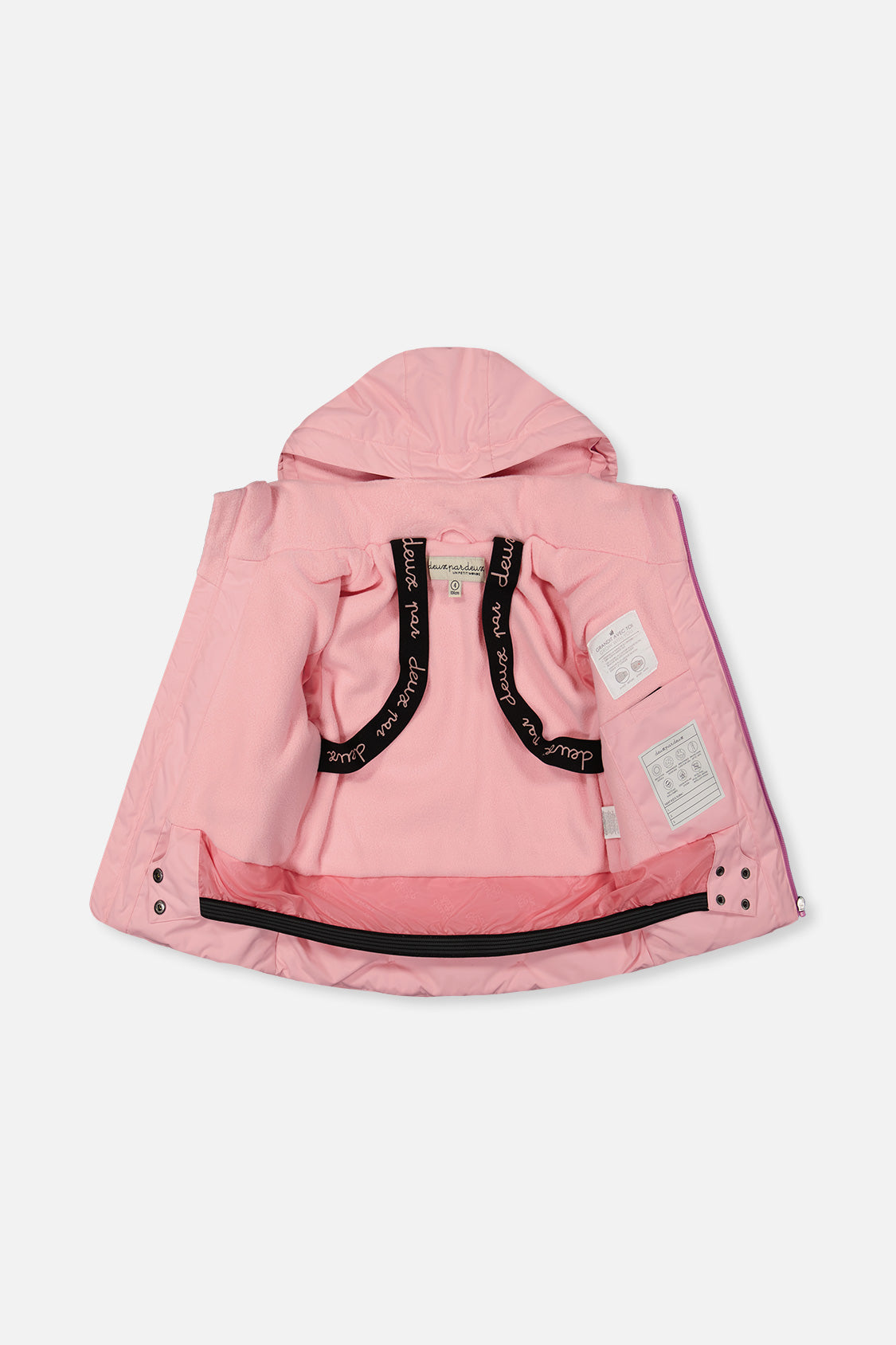 Two Piece Play Snowsuit Light Pink-3
