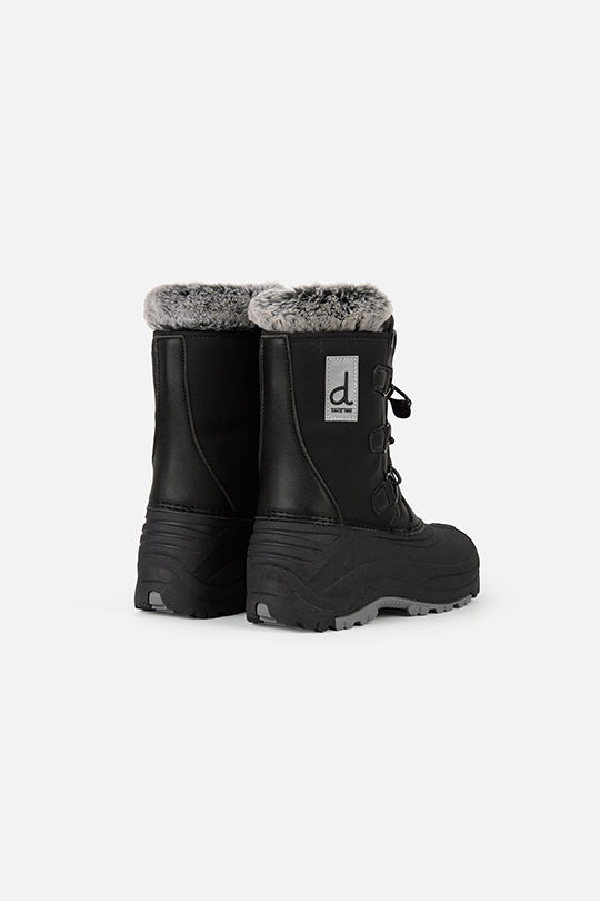 Winter Boots With Removable Lining Black-2
