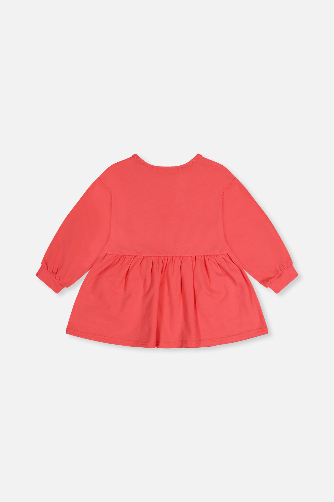 Organic Cotton Tunic Coral Pink-2