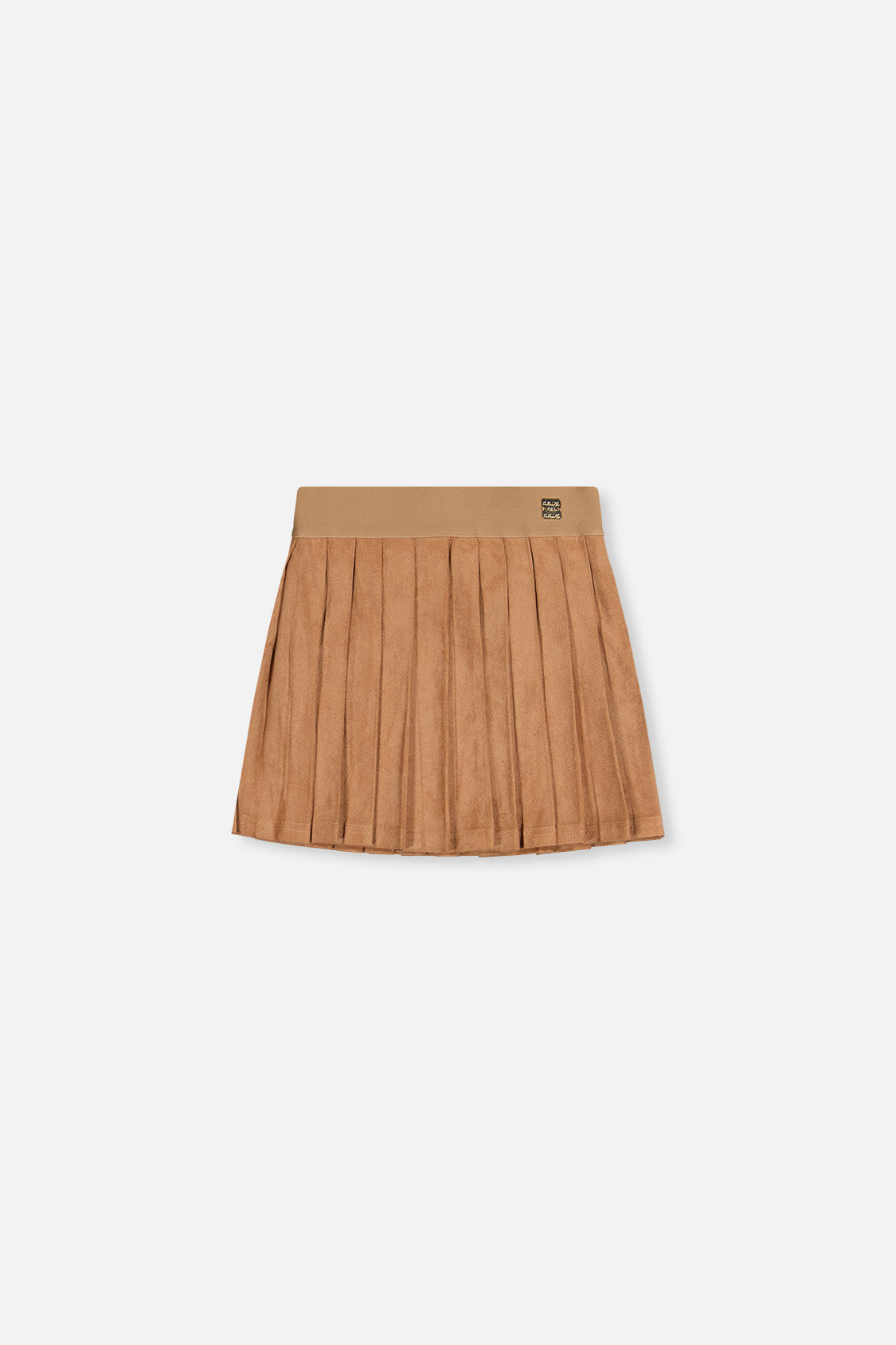 Pleated Skirt Brown-0
