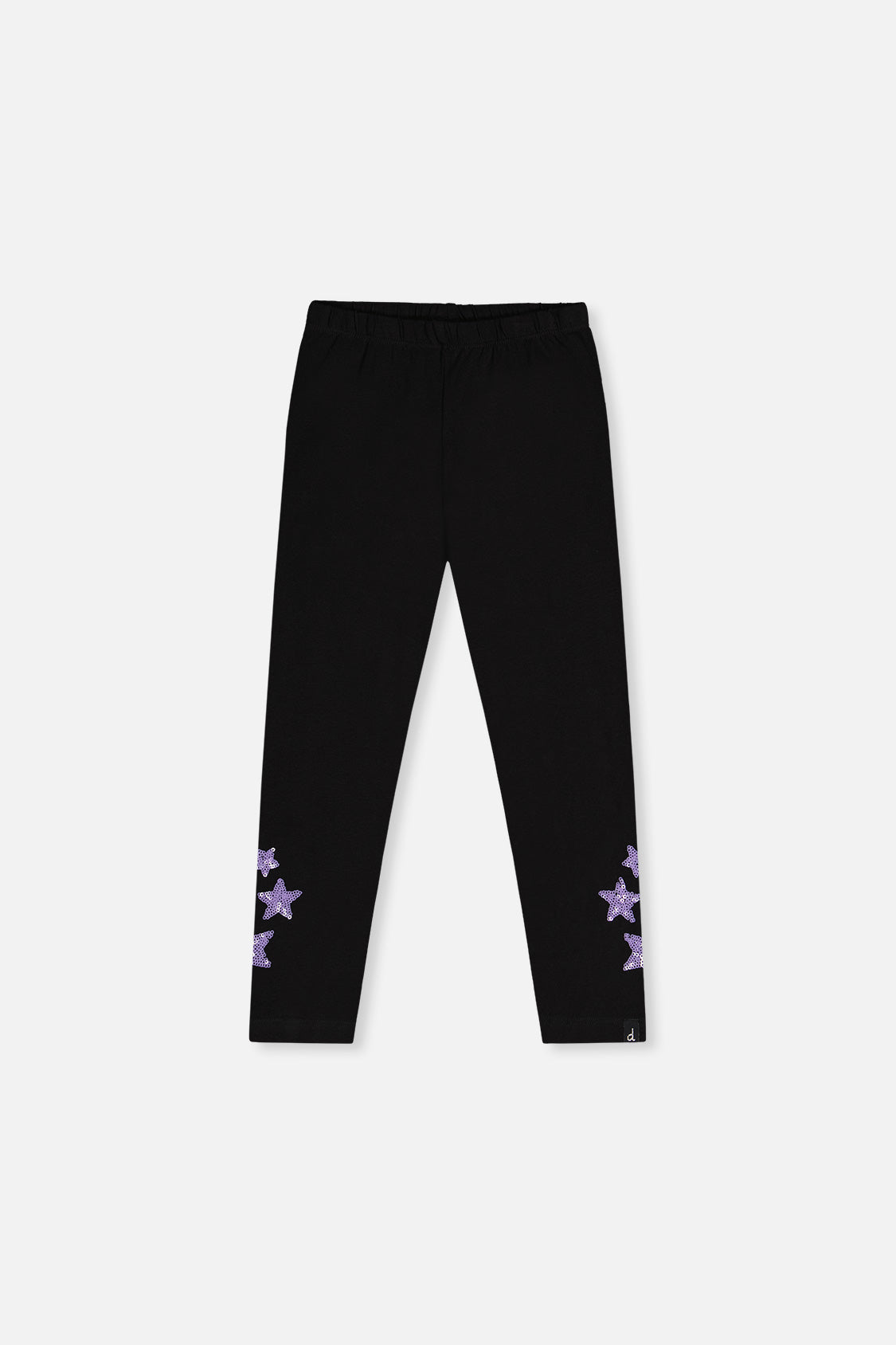 Organic Cotton Jersey Leggings Black-0