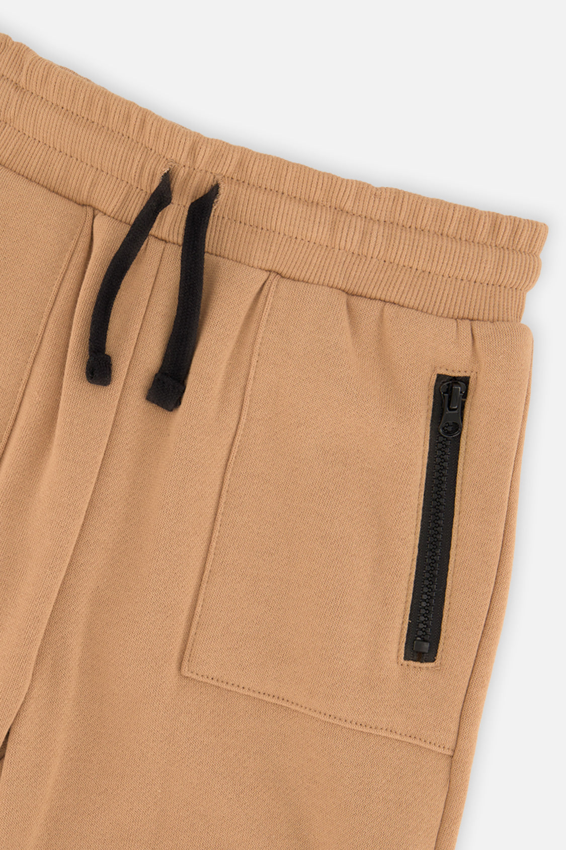 Deux par Deux Fleece Sweatpants With Pockets Brown Tannin