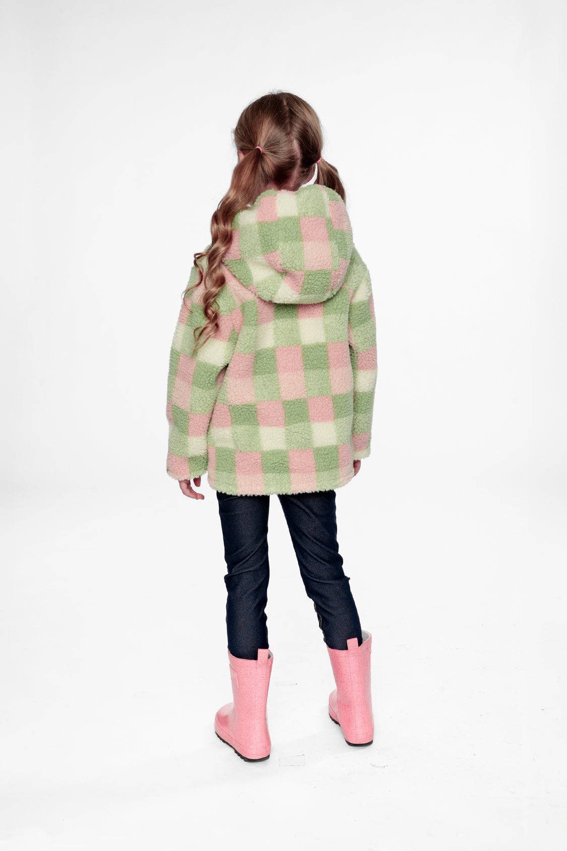 Reversible Mid-Season Jacket Pale Dusty Pink-3