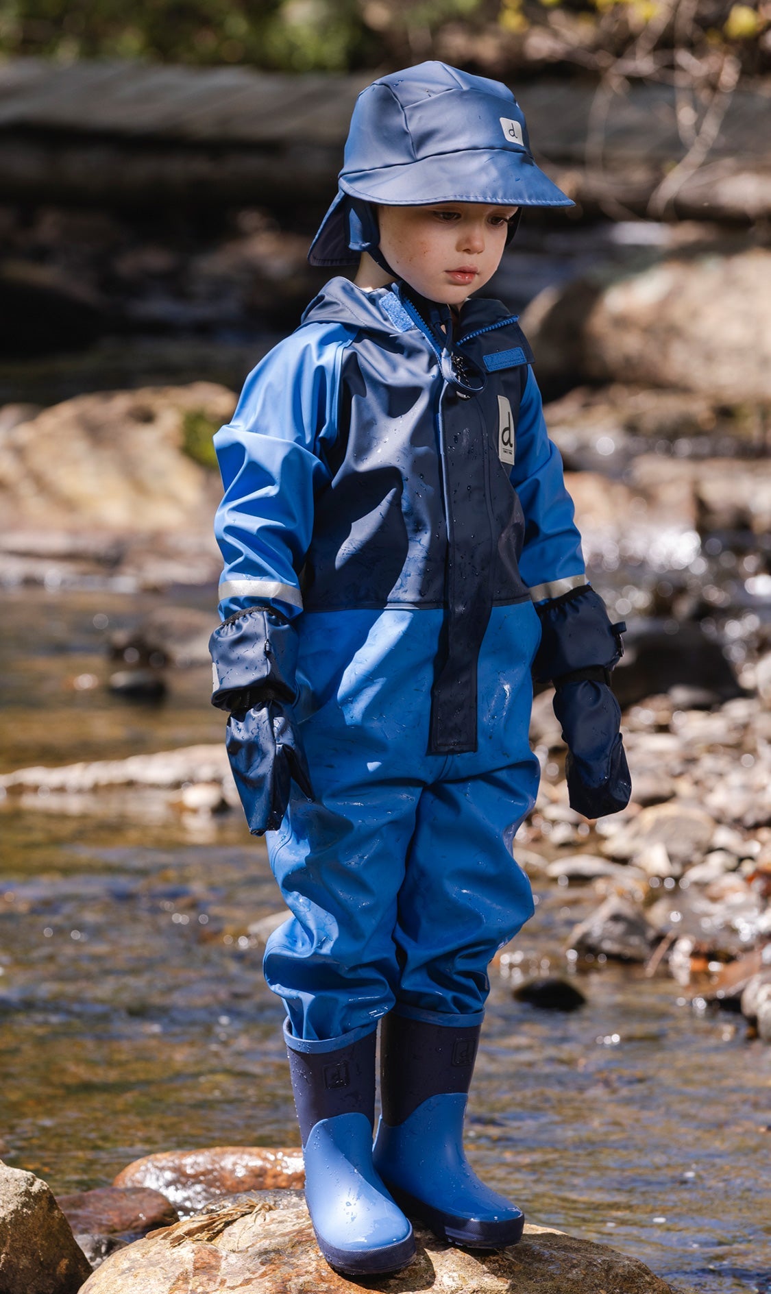 Rain Boots Blue-1