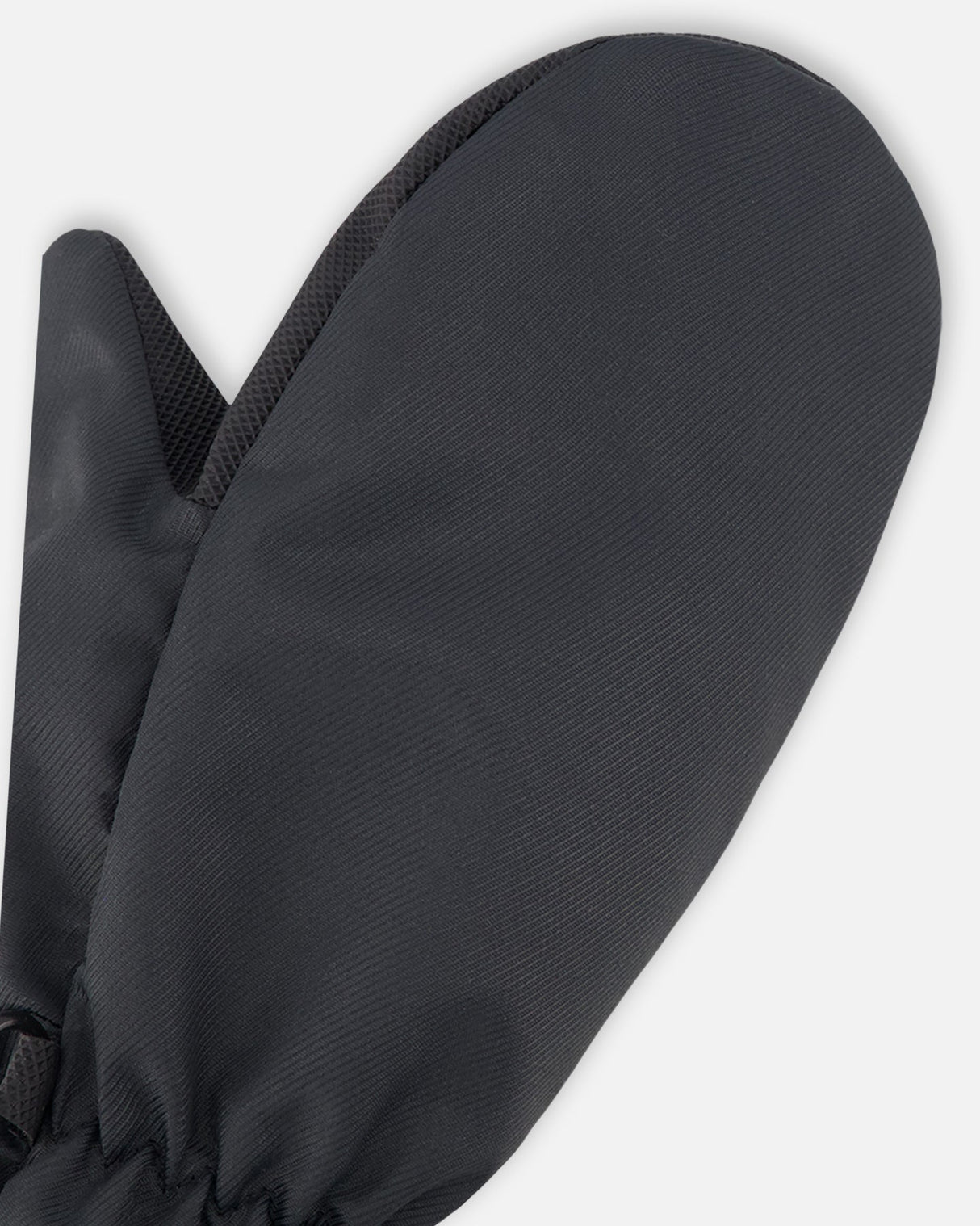 Baby Mid-Season Mittens Black-1