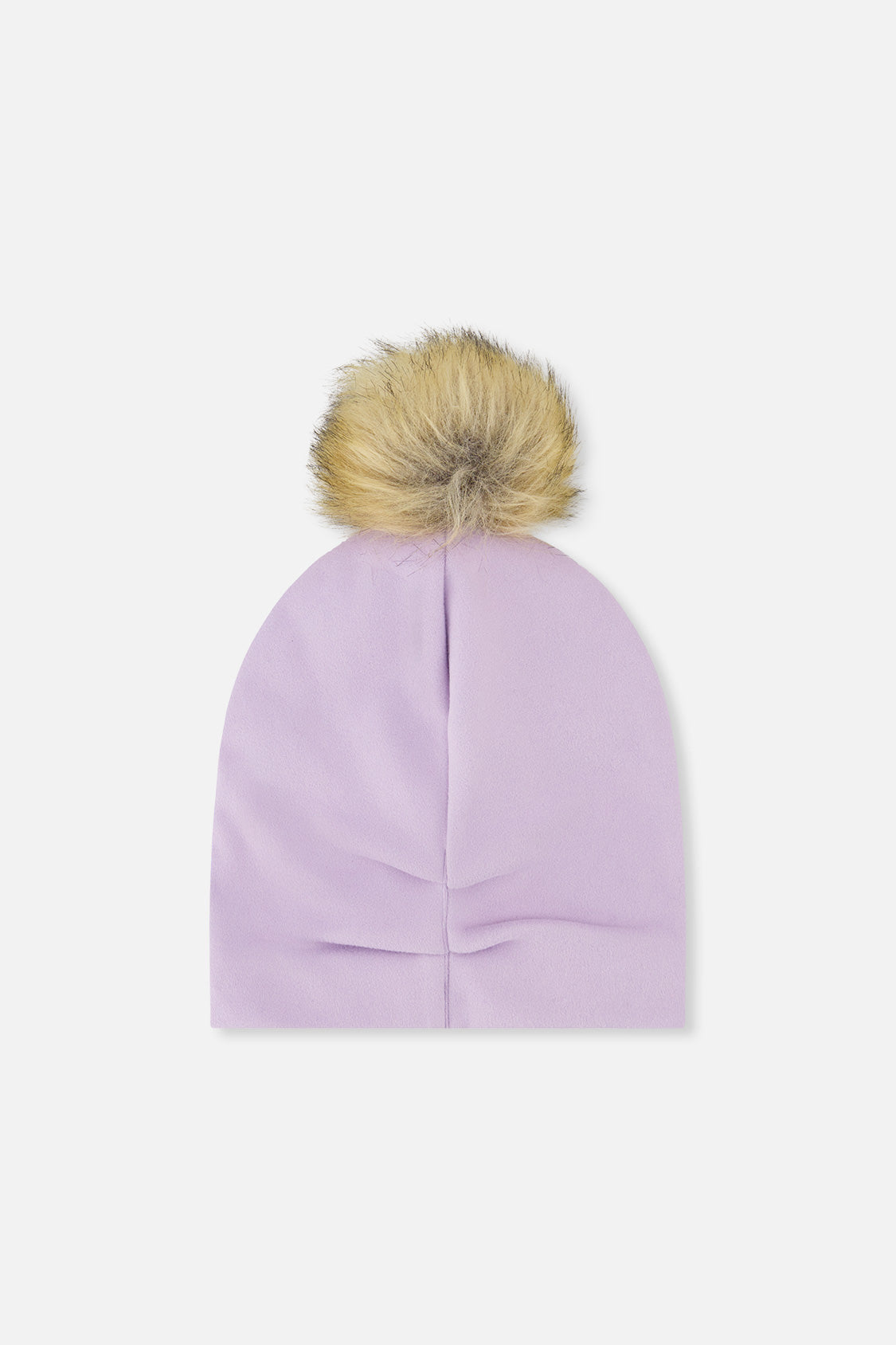 Jersey Hat With Pompom Lavender-1