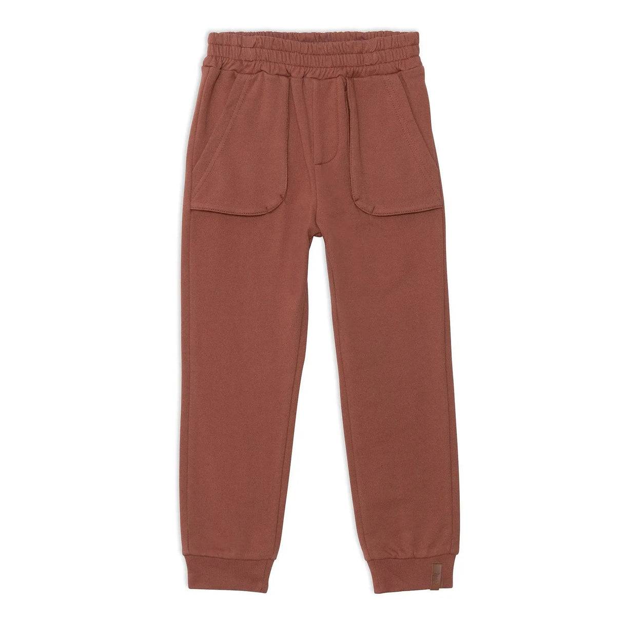 Fleece Sweatpants Mocha Brown | DEUX PAR DEUX - Jenni Kidz