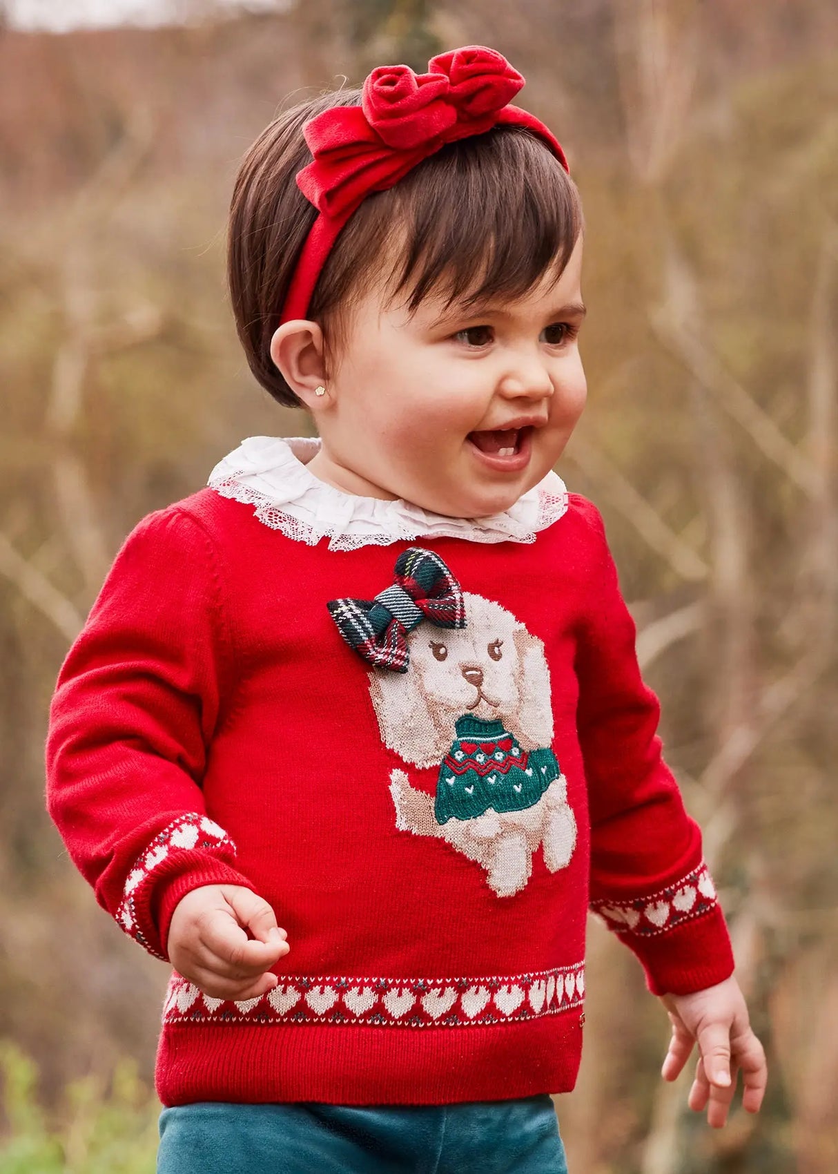 Jersey Sweater Doggy Detail Baby Girl | Mayoral - Mayoral
