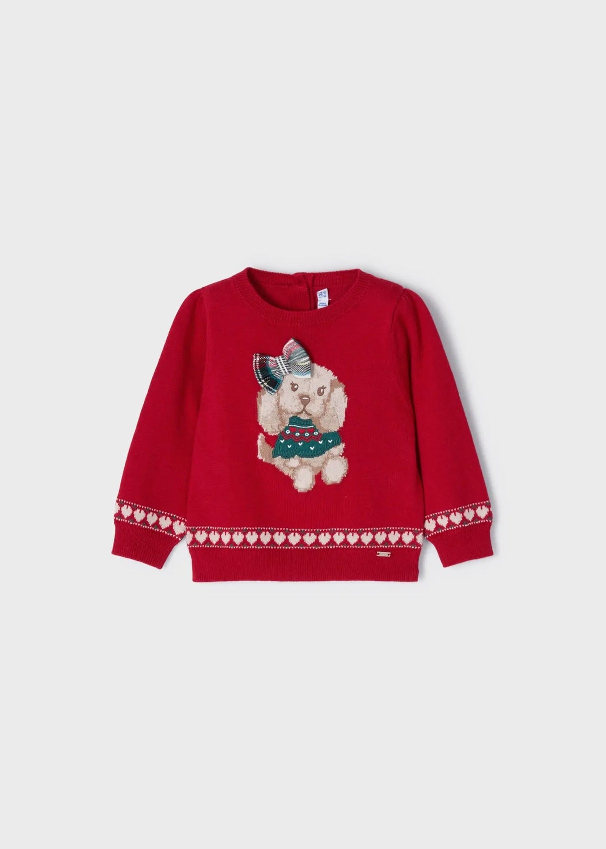 Jersey Sweater Doggy Detail Baby Girl | Mayoral - Mayoral