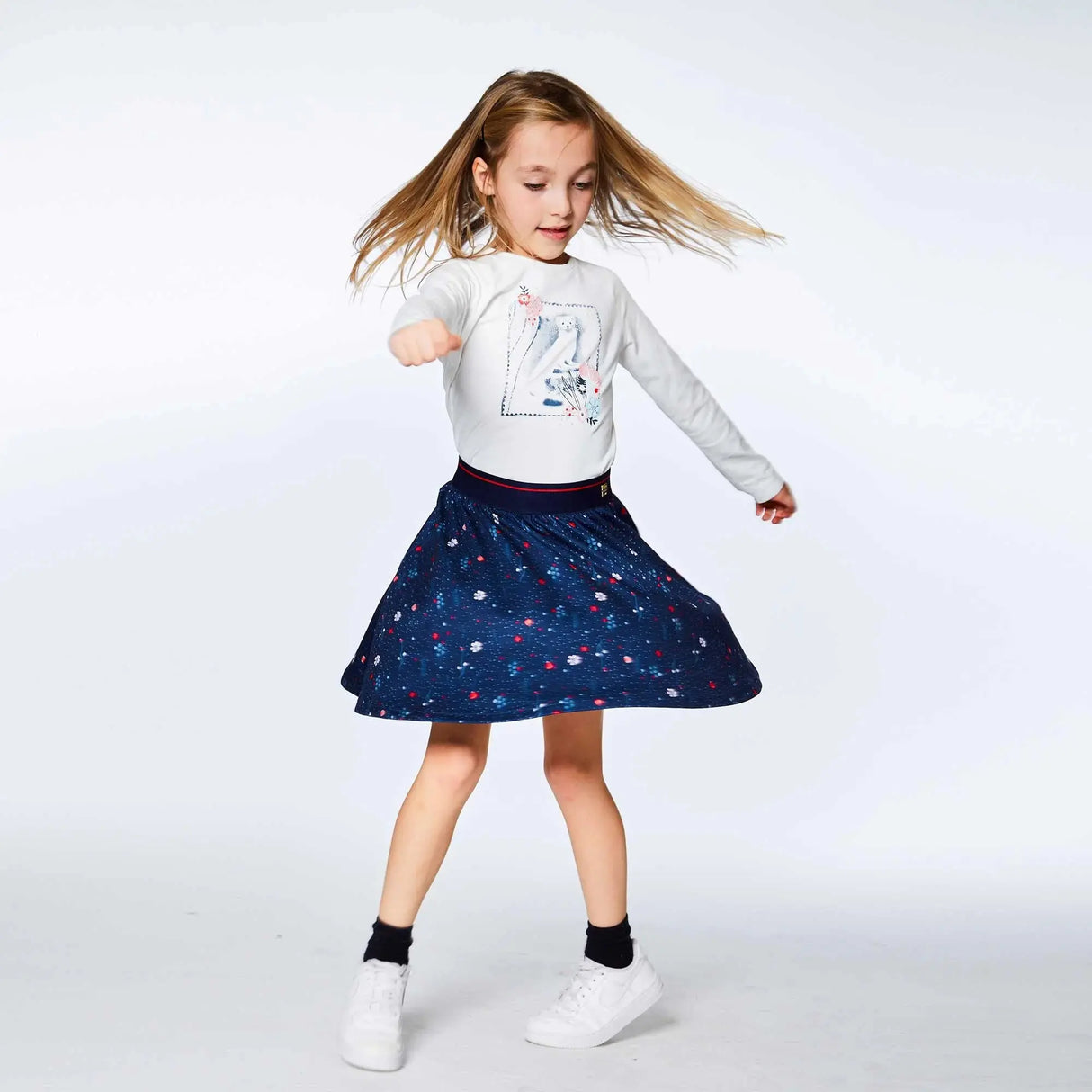 Raglan Long Sleeve Top Off White | DEUX PAR DEUX - DEUX PAR DEUX