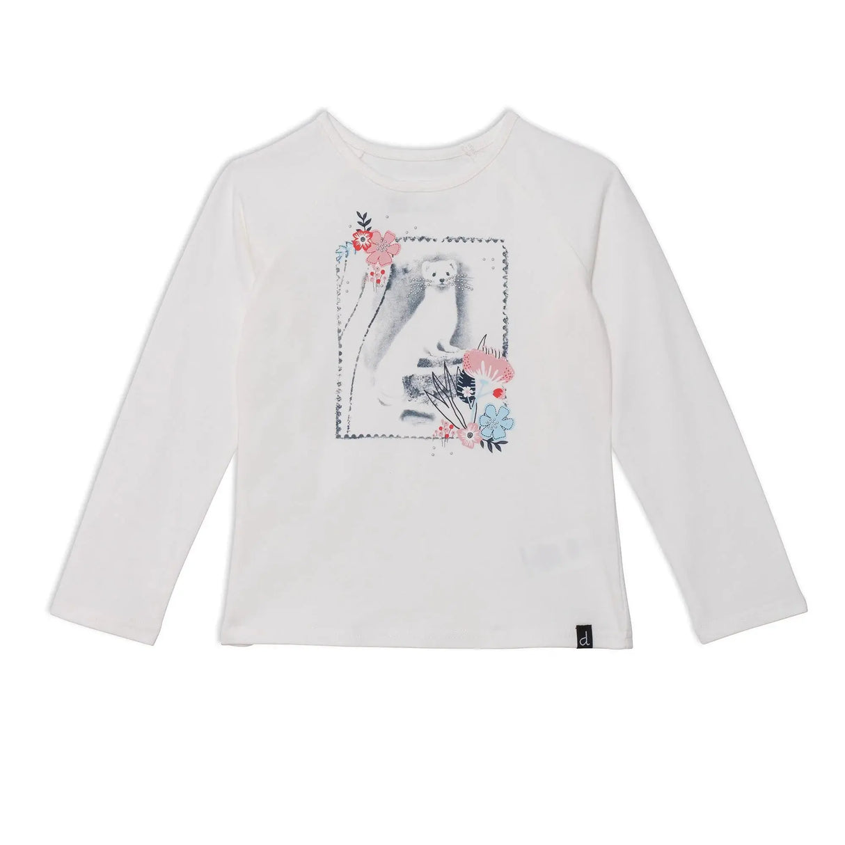 Raglan Long Sleeve Top Off White | DEUX PAR DEUX - DEUX PAR DEUX
