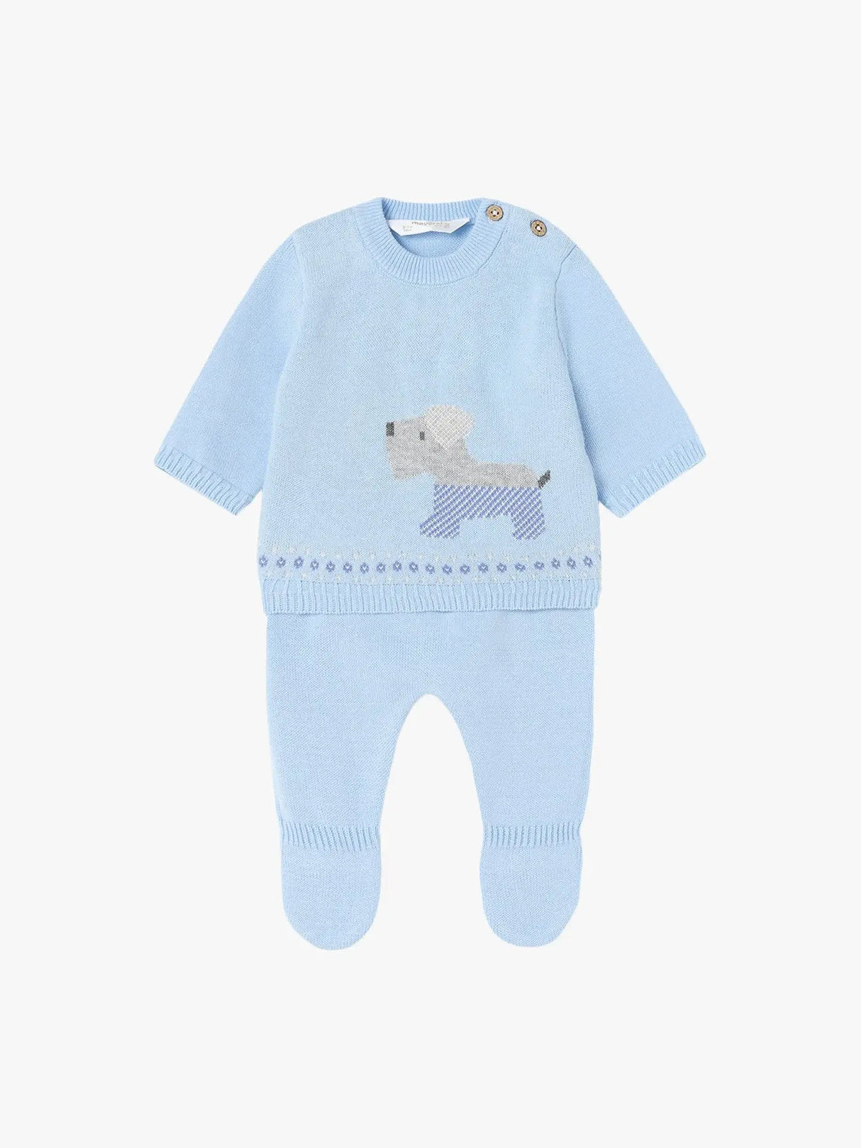 Knited 2-Piece Dog Set Newborn | Mayoral Mayoral | Mayoral | Jenni Kidz