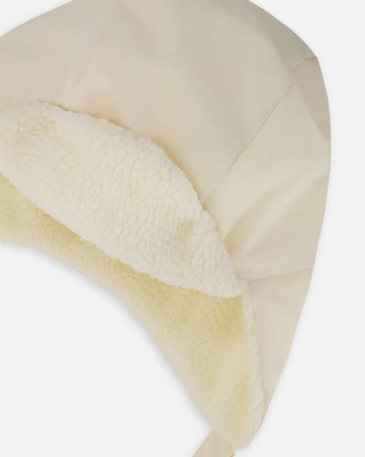 Lined Baby Chapka White Asparagus | Deux par Deux | Jenni Kidz