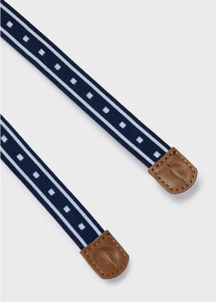 Long Trousers With Straps - Night Blue | Mayoral | Mayoral | Jenni Kidz