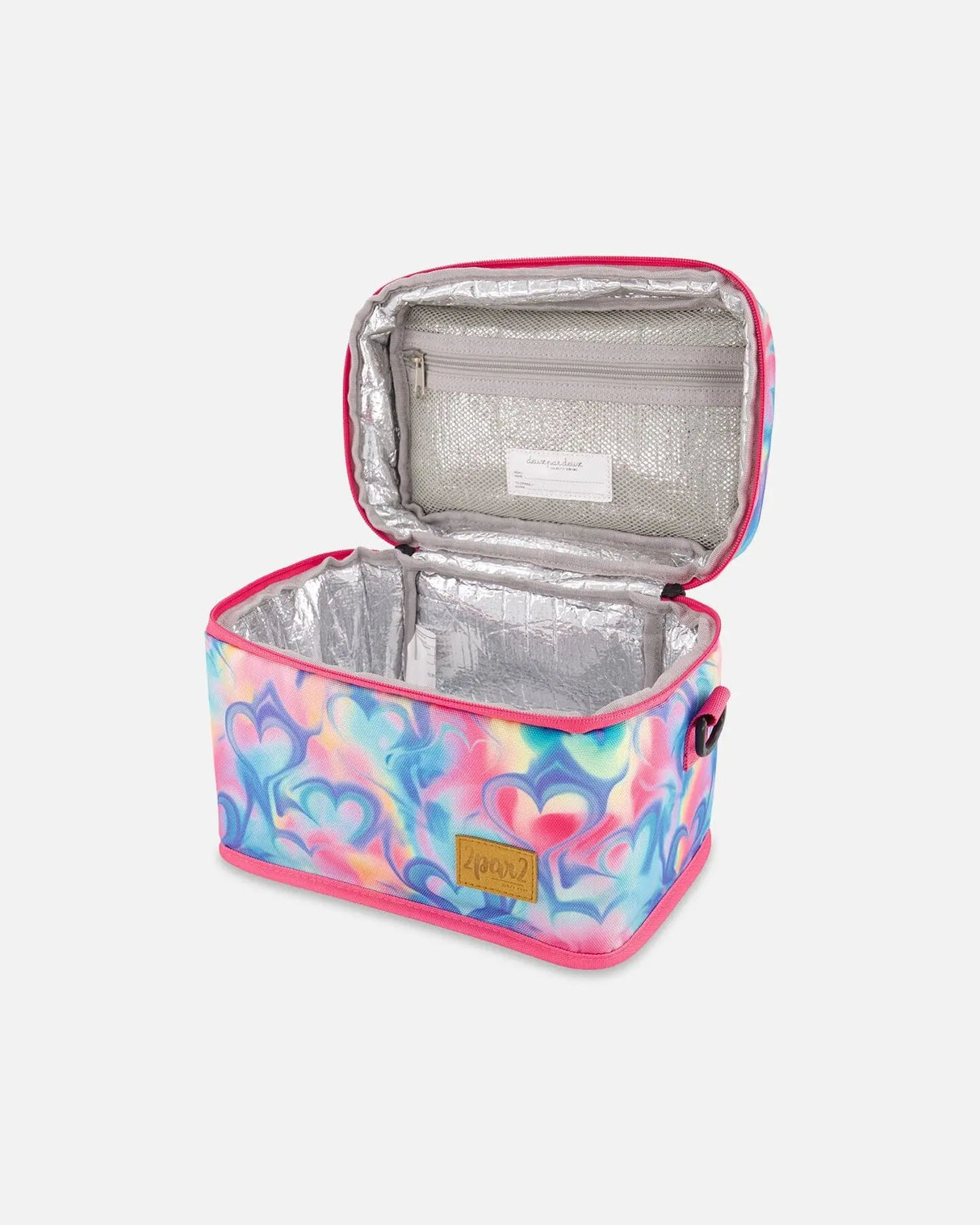 Lunch Box Rainbow Heart Print | Deux par Deux | Jenni Kidz