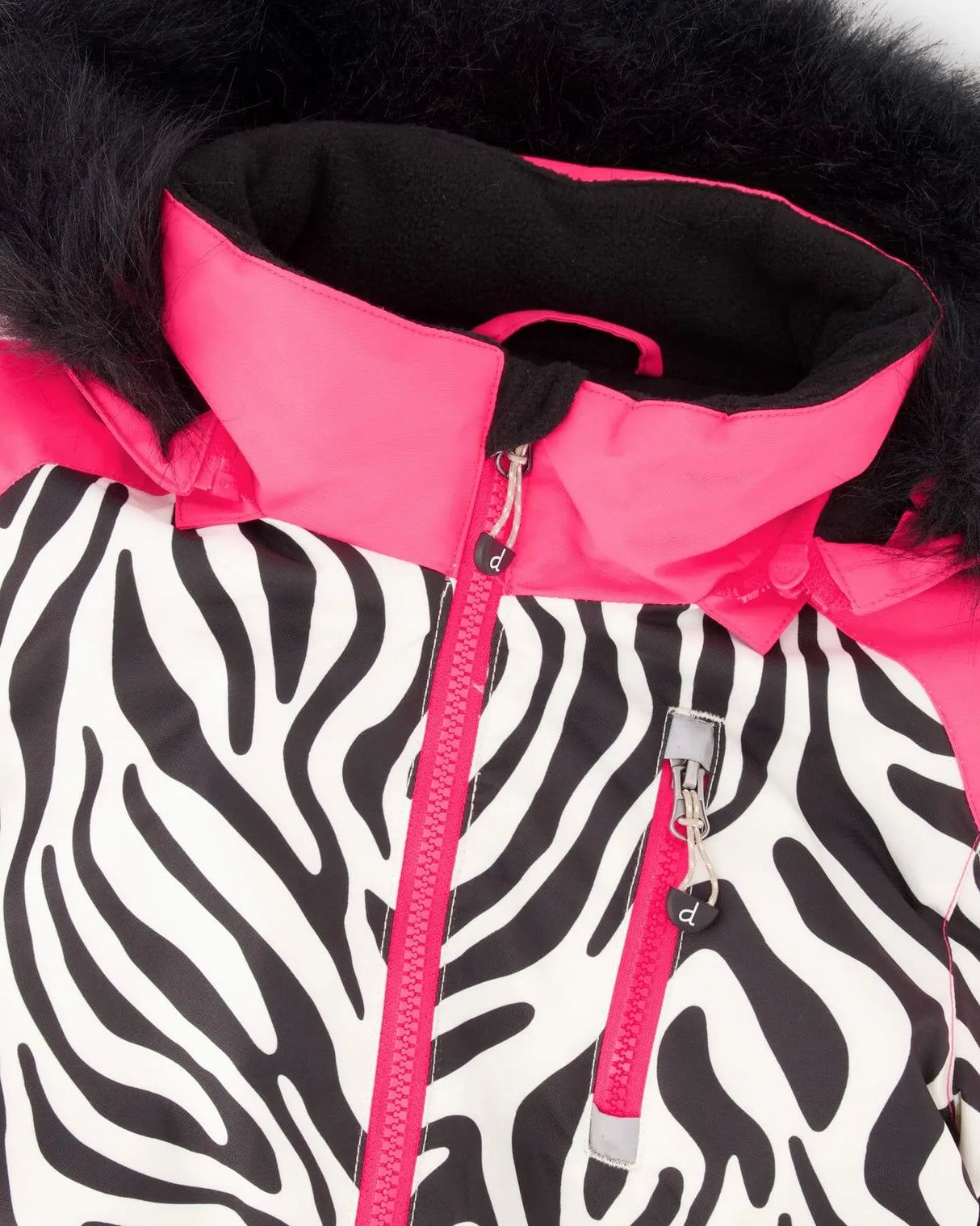 One-Piece Play Snowsuit Zebra Print | Deux par Deux | Jenni Kidz