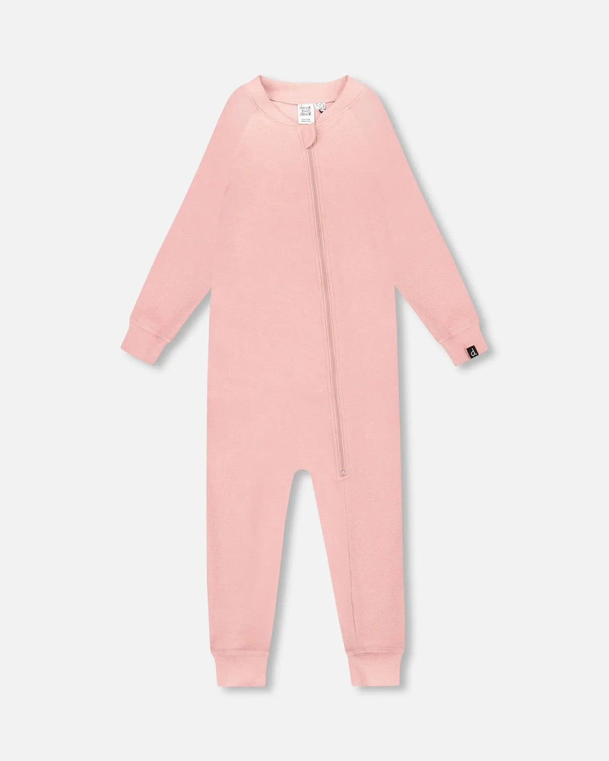 One-Piece Thermal Underwear Dusty Pink | Deux par Deux | Jenni Kidz