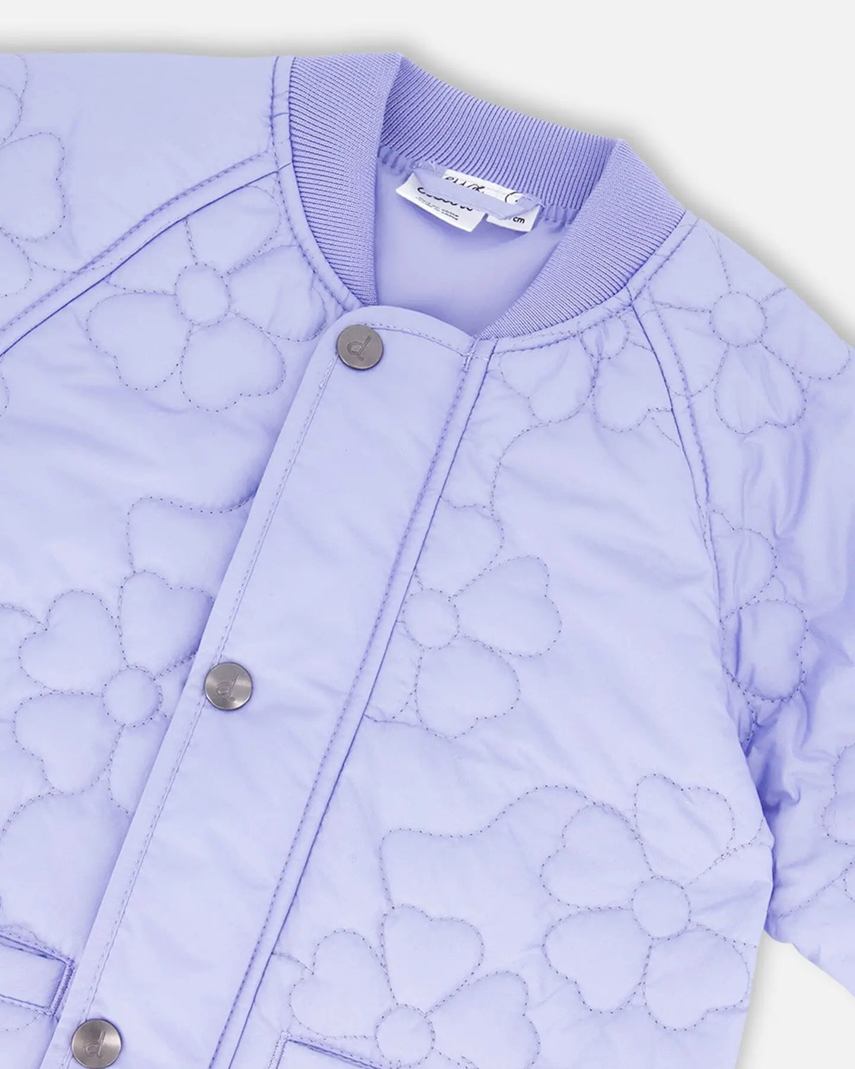 Quilted Mid-Season Jacket Lavender | Deux par Deux | Jenni Kidz