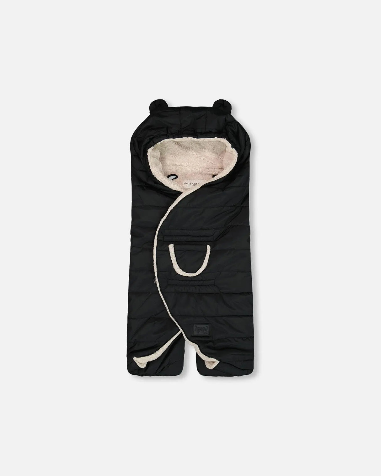 Snugly Baby Wrap Designed For Car Seat And Stroller Black | Deux par Deux | Jenni Kidz